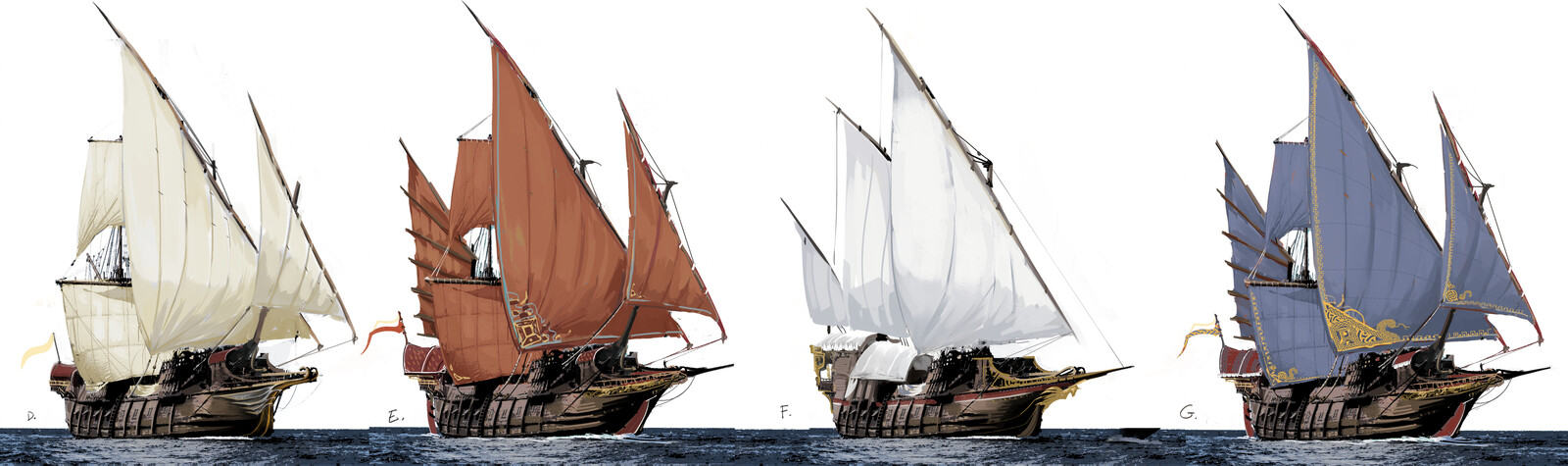 Ships exploration for cancelled project