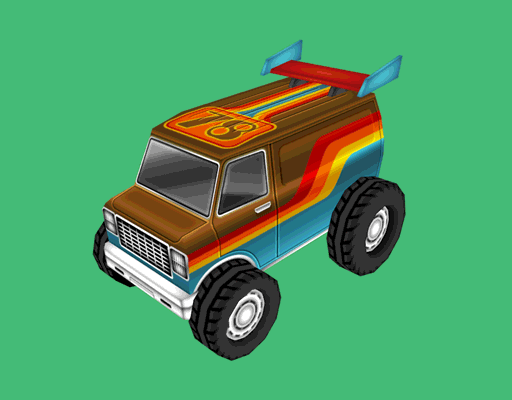 ArtStation Hot Rod Racer Cars