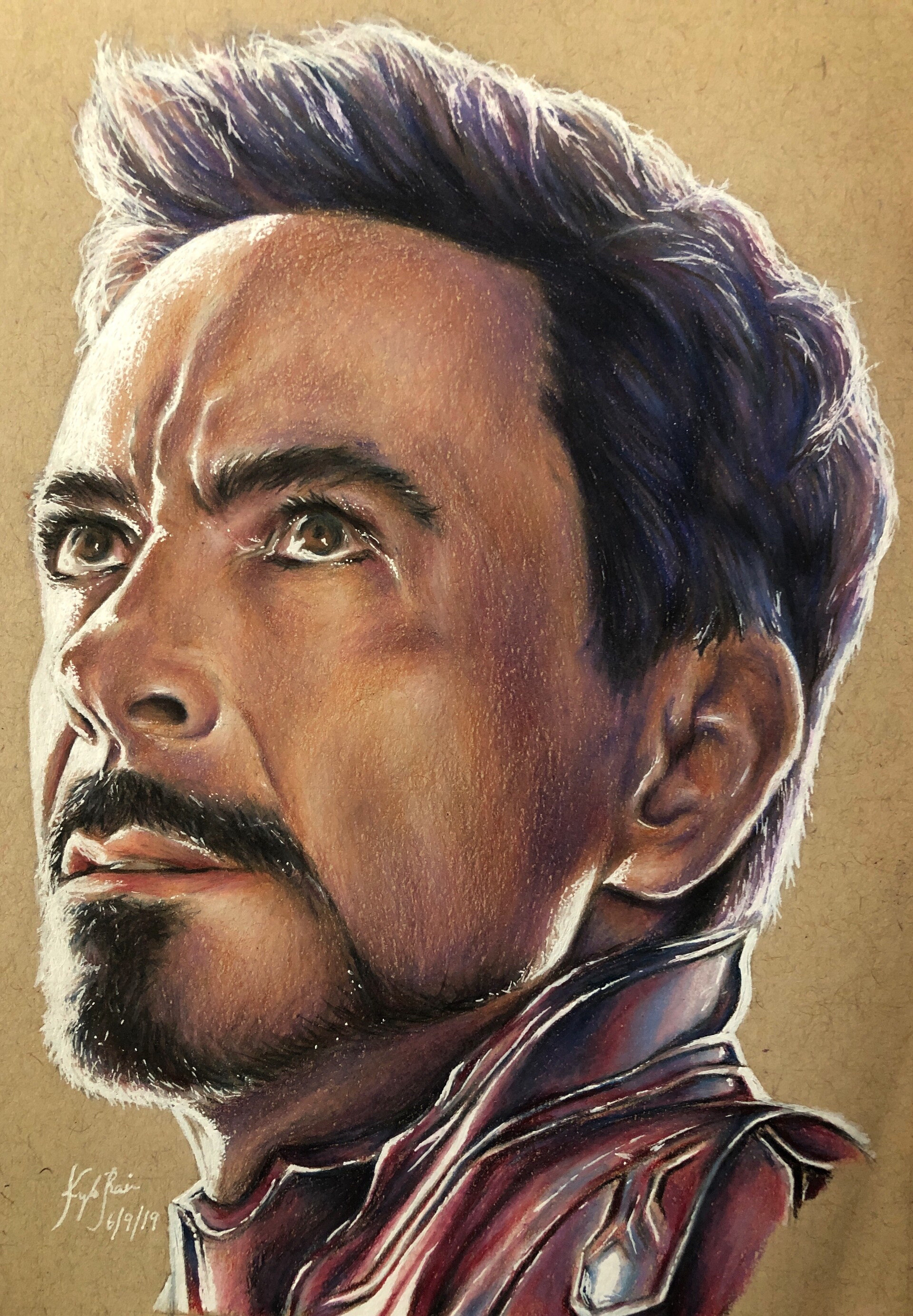 Tony Stark by Celeste Cordova - Cartoon Vegas