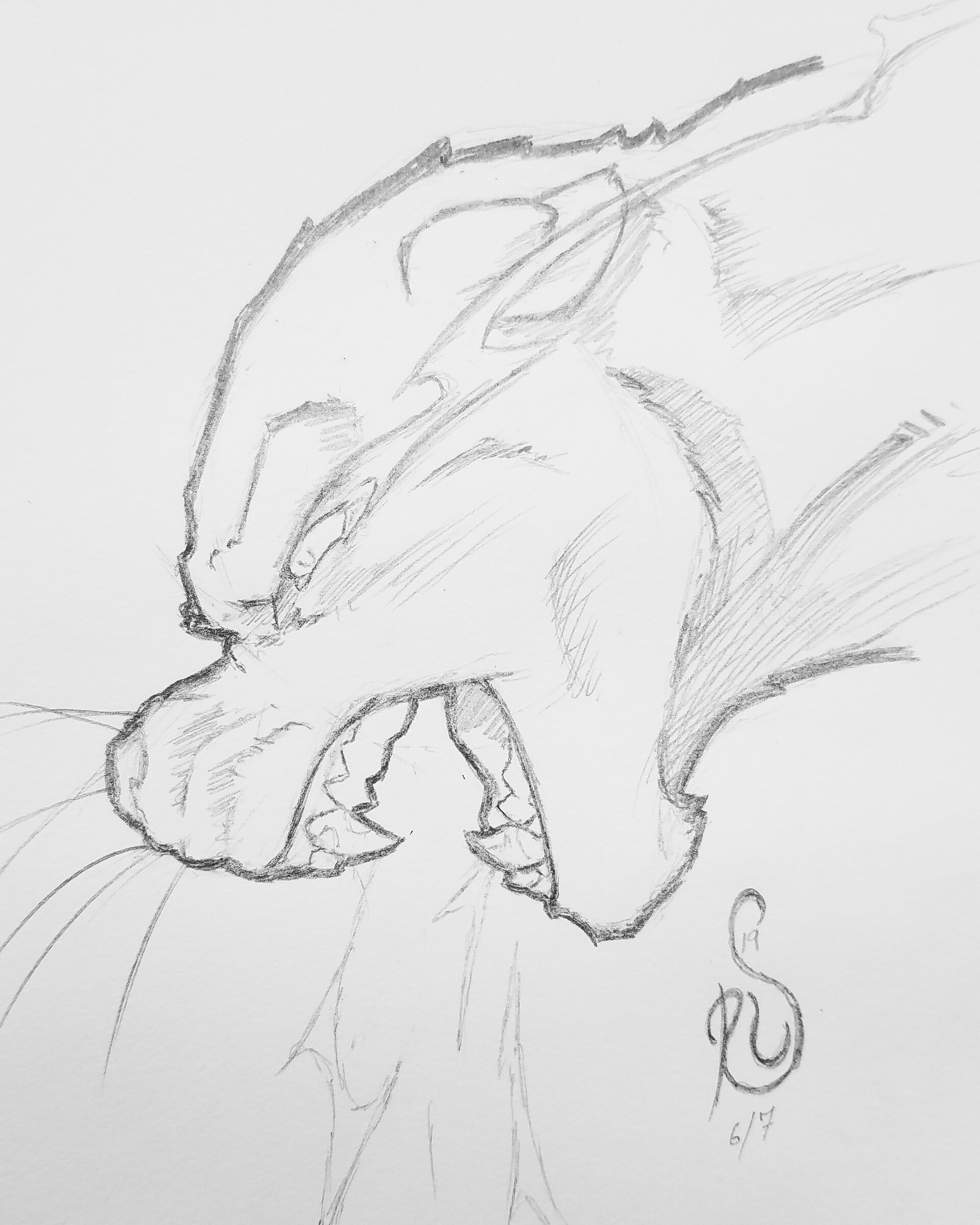 Artstation Mrbeast Moonlight Sketch Richard W