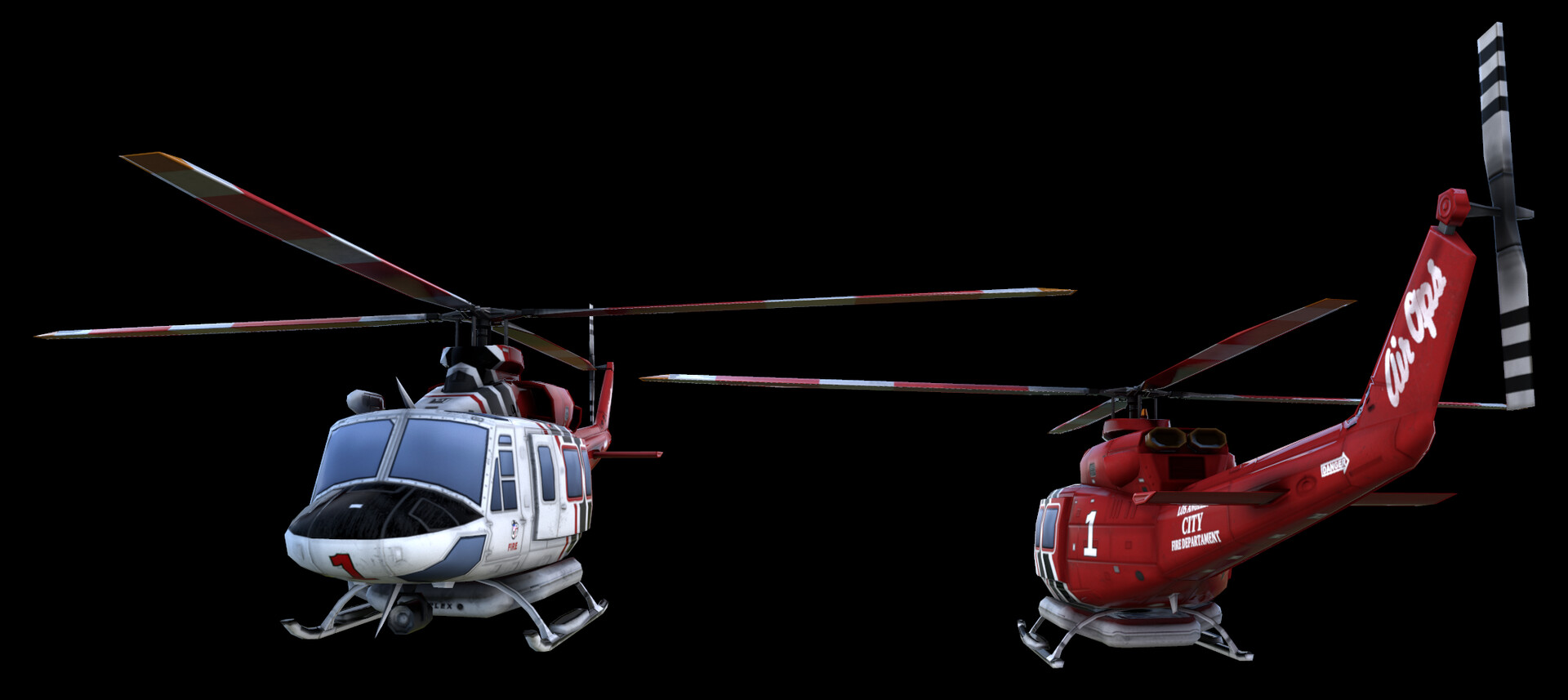 Dmitry Bondarenko - BELL 412 Los Angeles Fire Department