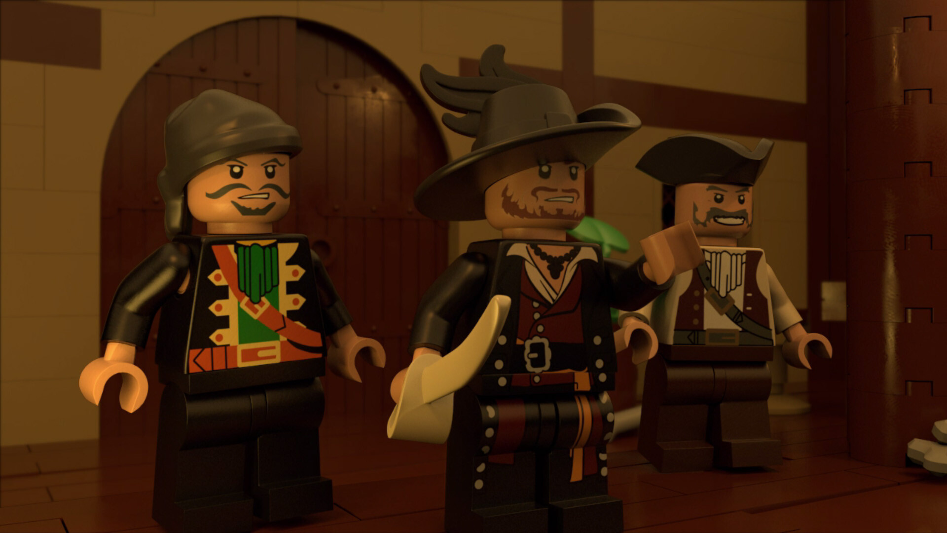 Artstation Lego Pirates Of The Caribbean Short Film Sander Dumet