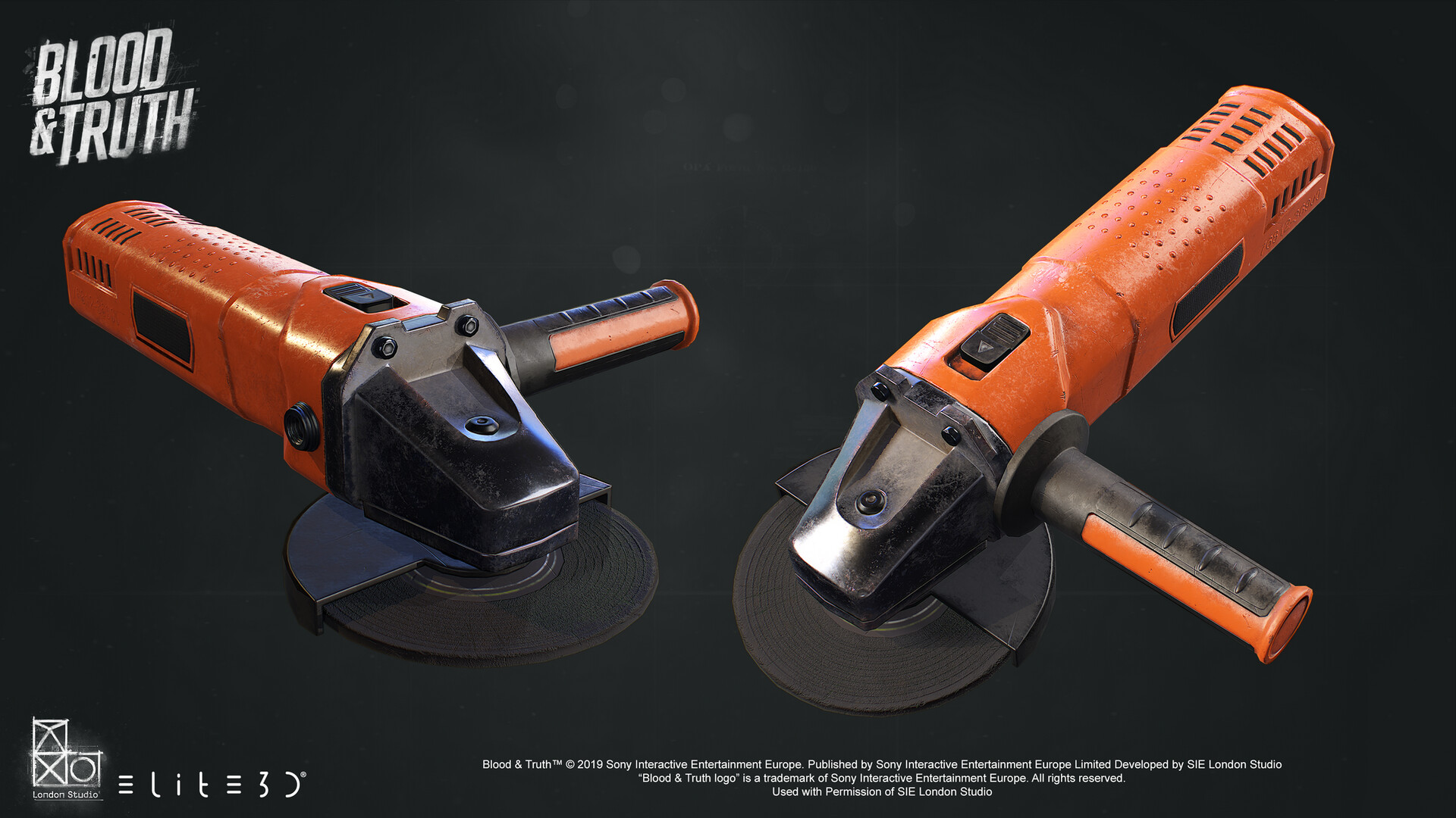 elite3d studio - Blood & Truth Props