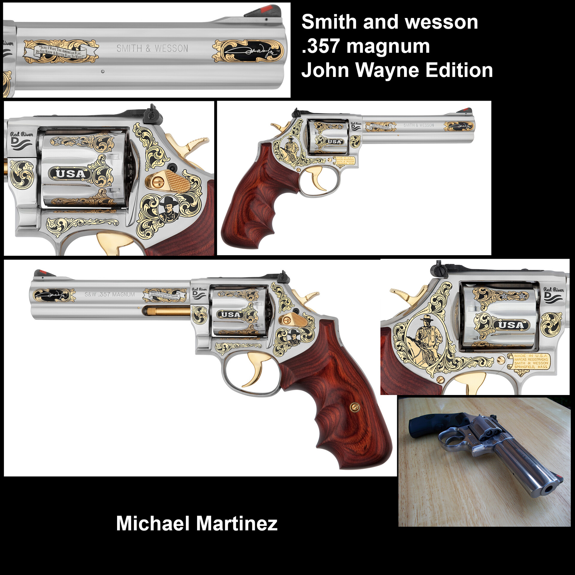 Michael Martinez - Smith and Wesson .357 Magnum Revolver