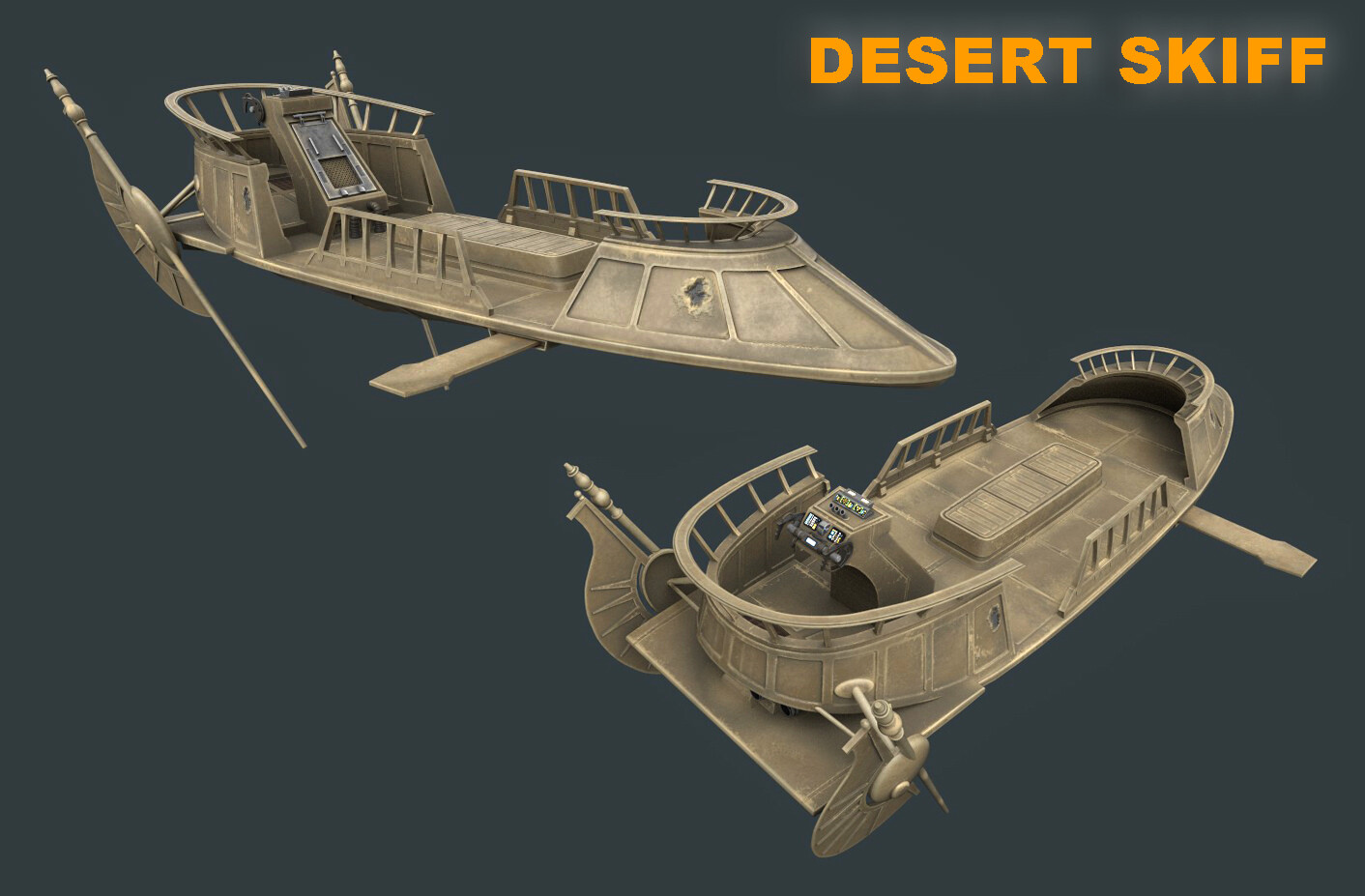 desert skiff