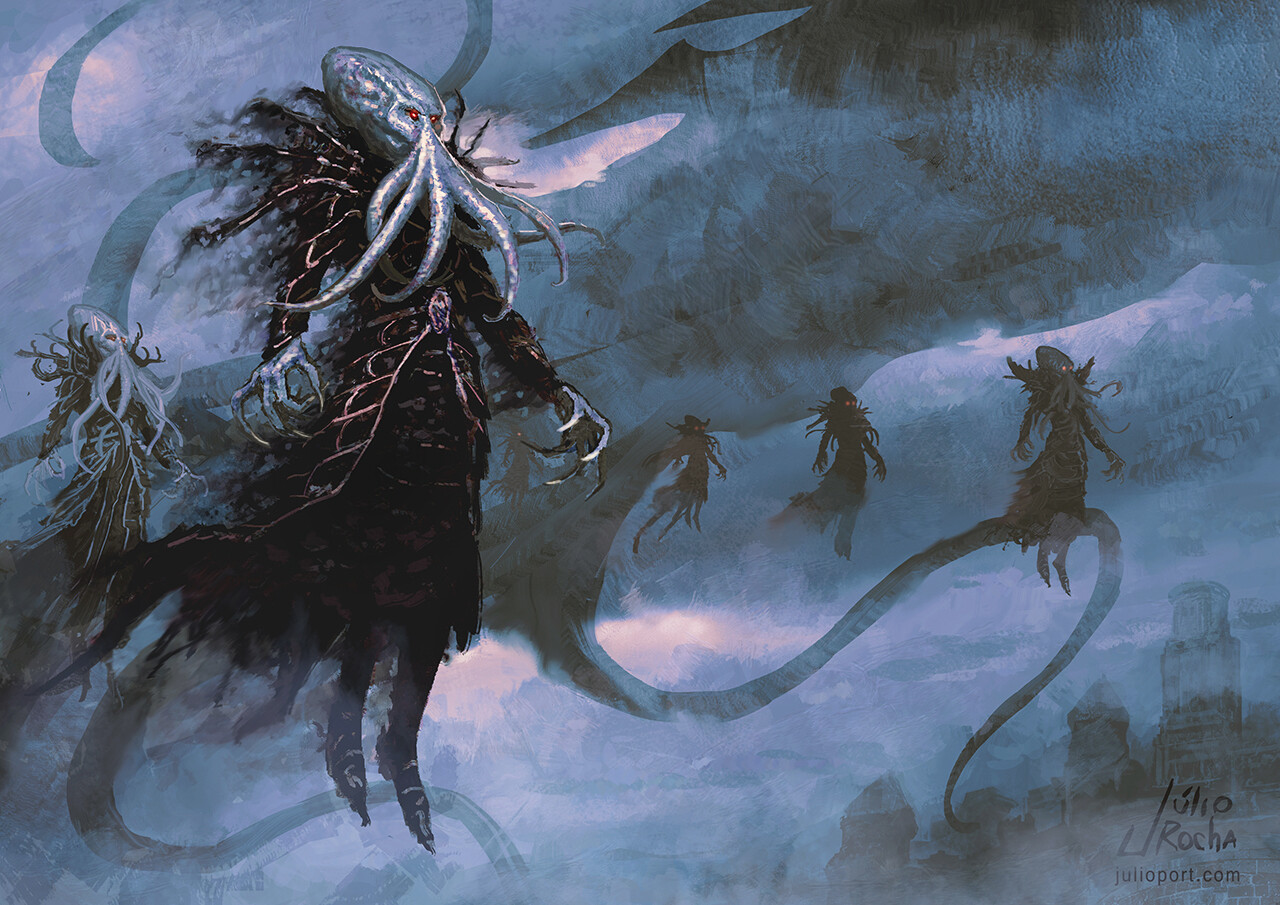 Artstation Mind Flayer Julio Rocha