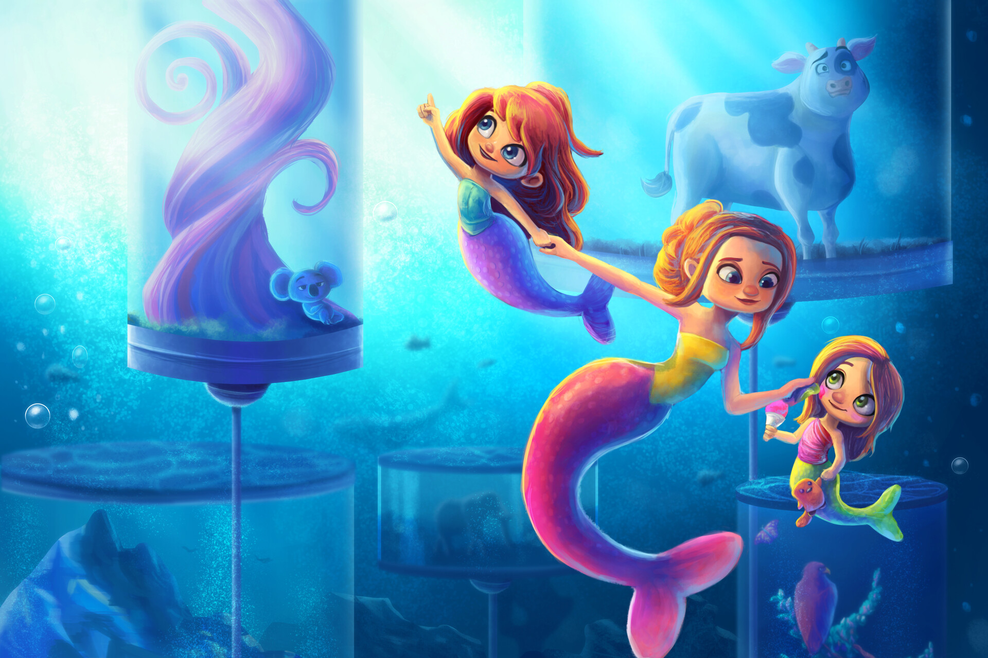 ArtStation Zoo for mermaids