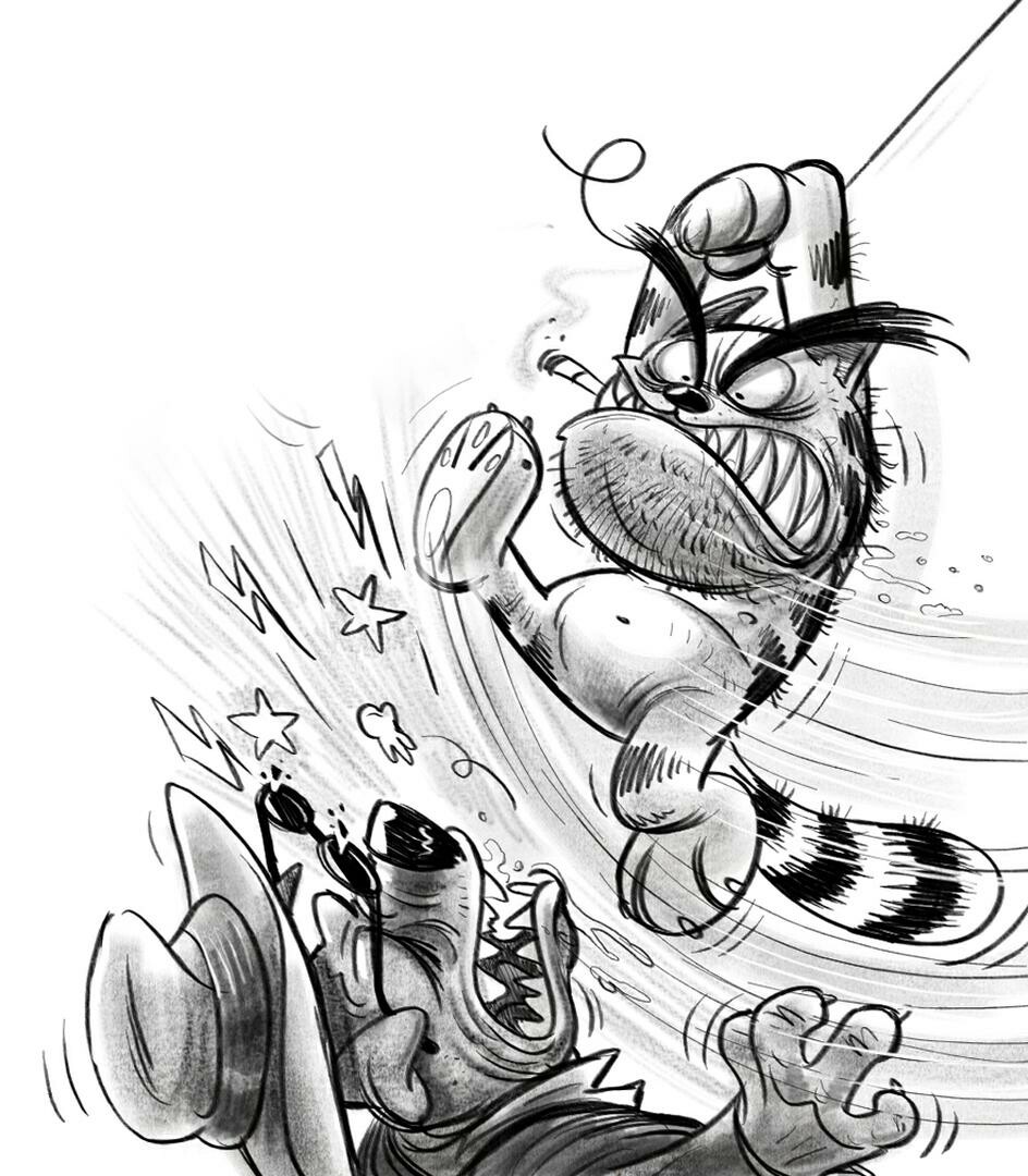 SHERO The BAD CAT by sadeceKAAN, Character Art, 2D