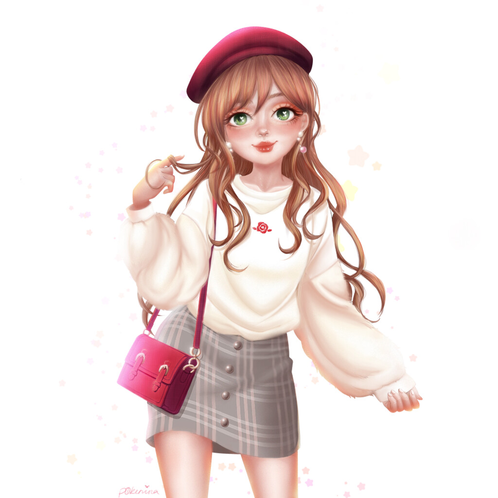 Artstation バンドリ 今井 リサ X Wego Jasmina Rosa