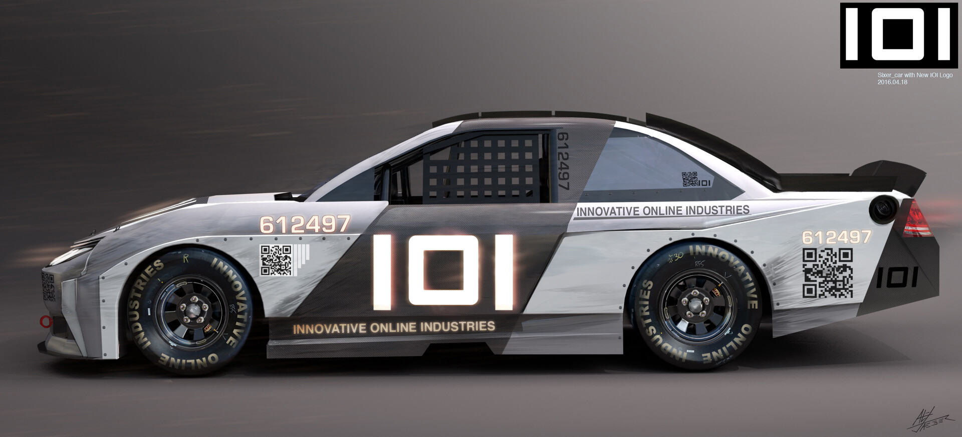 Artstation Ioi Corporate Stock Car Racer Alex Jaeger