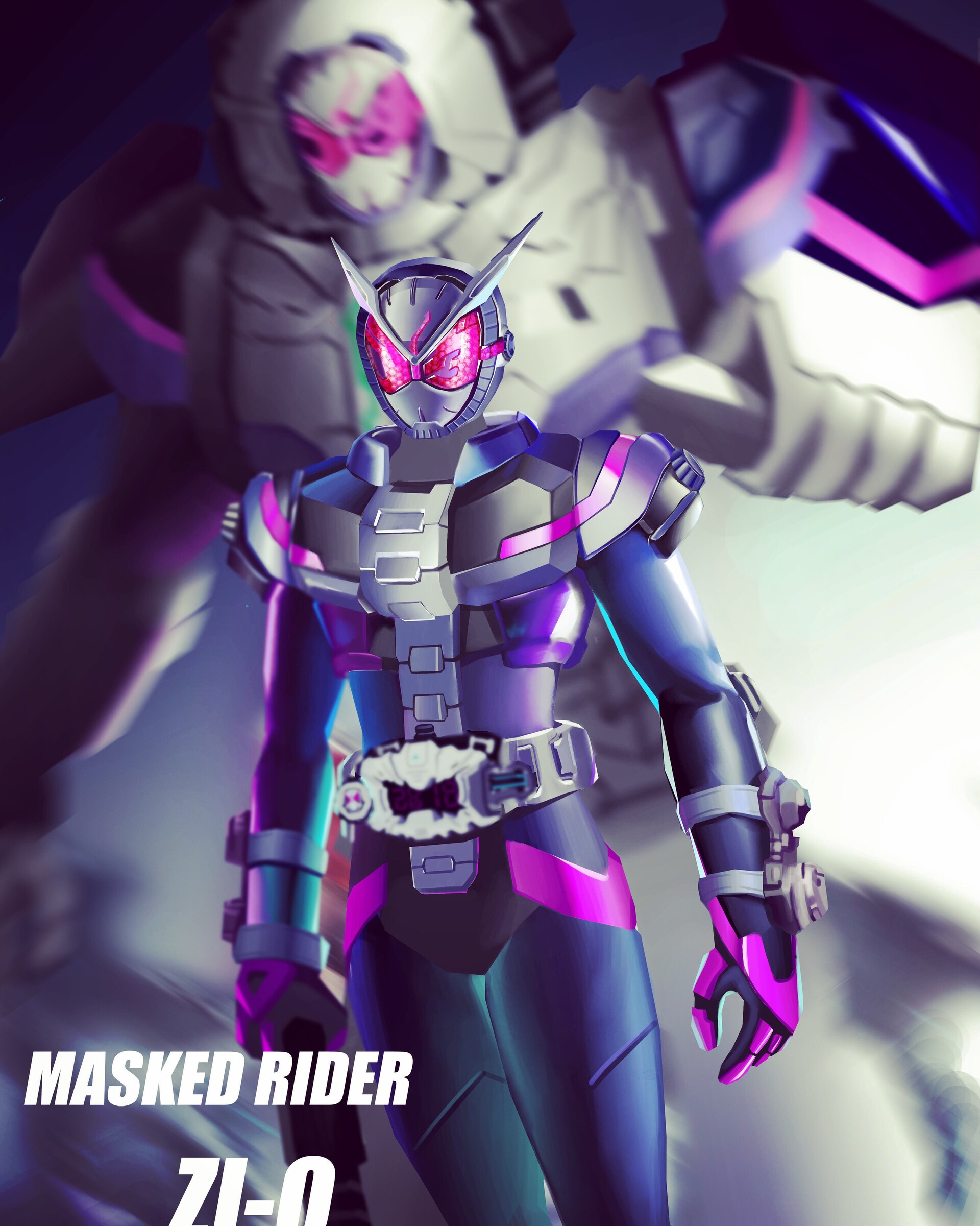 ArtStation - masked rider zio
