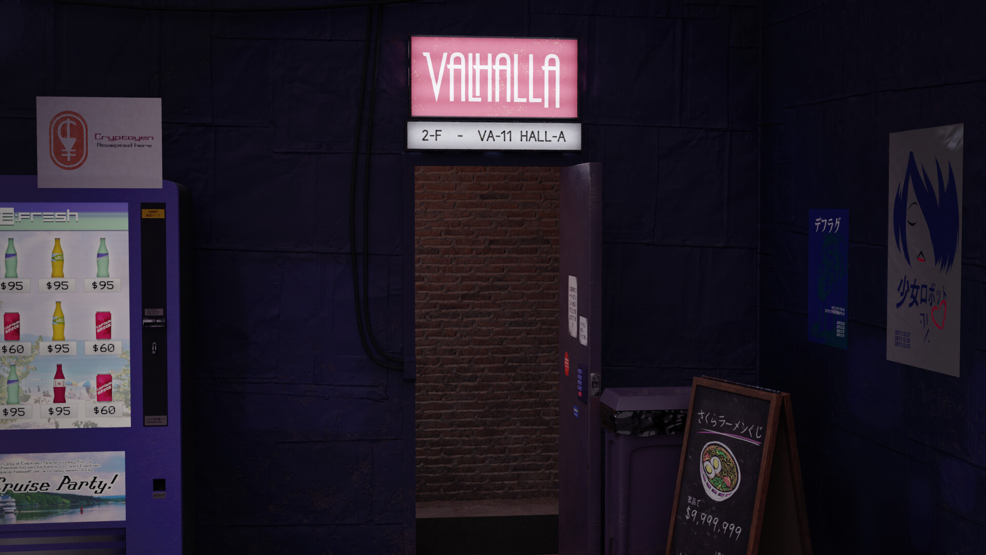 Artstation Welcome To Va 11 Hall A Matthew Hellmann