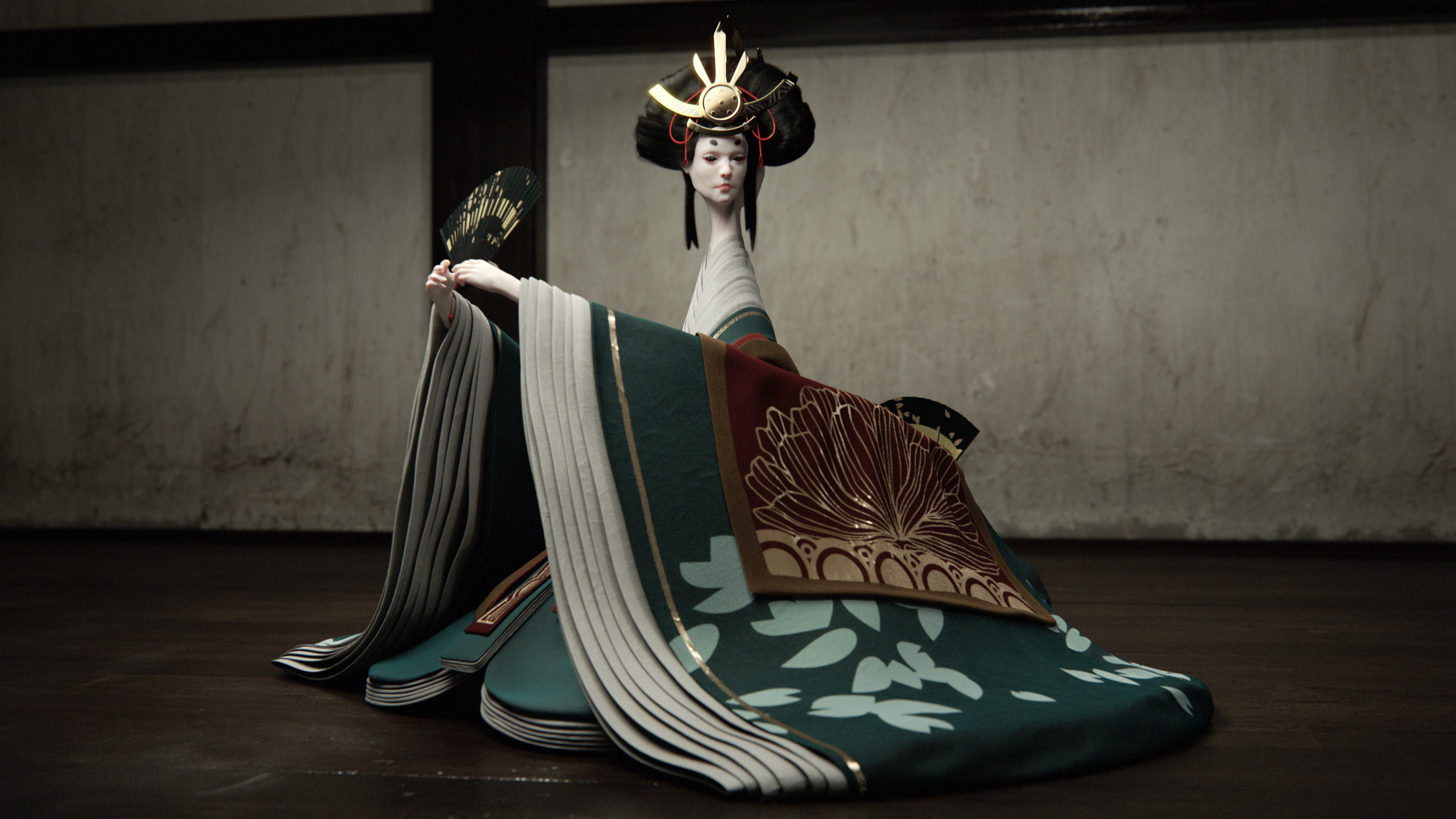 Artstation Feudal Japan Challenge Camilo Veliovich