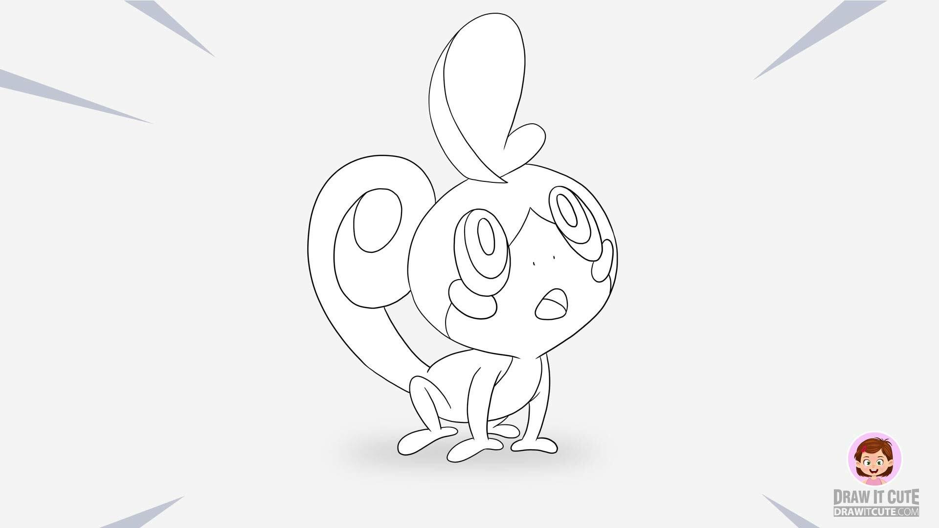 Artstation How To Draw Sobble Pokemon Drawitcute Com