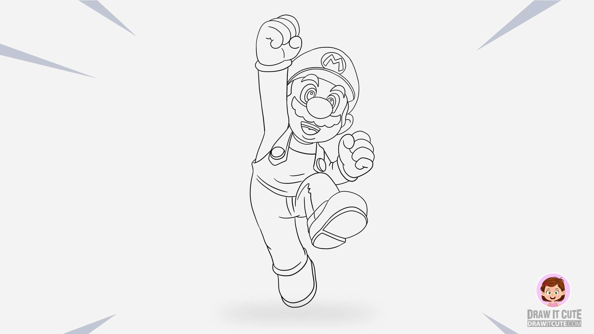 Artstation How To Draw Mario Super Simple Super Smash Bros
