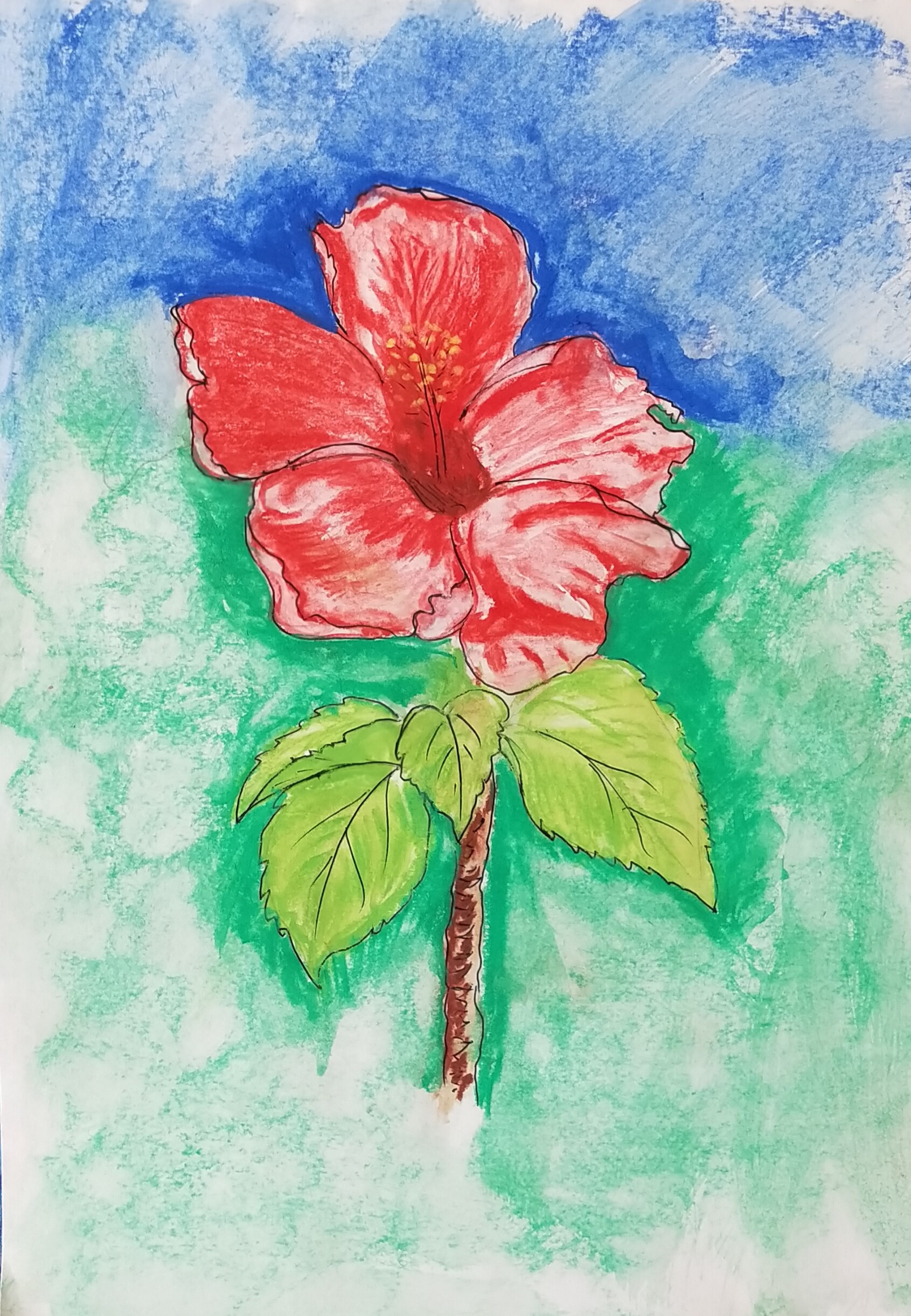 ArtStation Hibiscus   Madhumita Kar Img 20190611 073826 