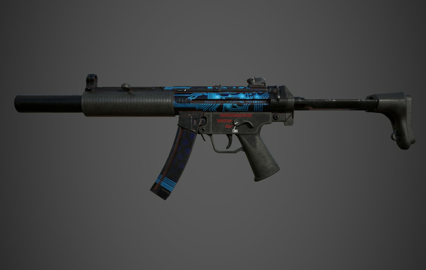 MP5-SD  Condition Zero (Field Tested-0.18) Skin Showcase from new