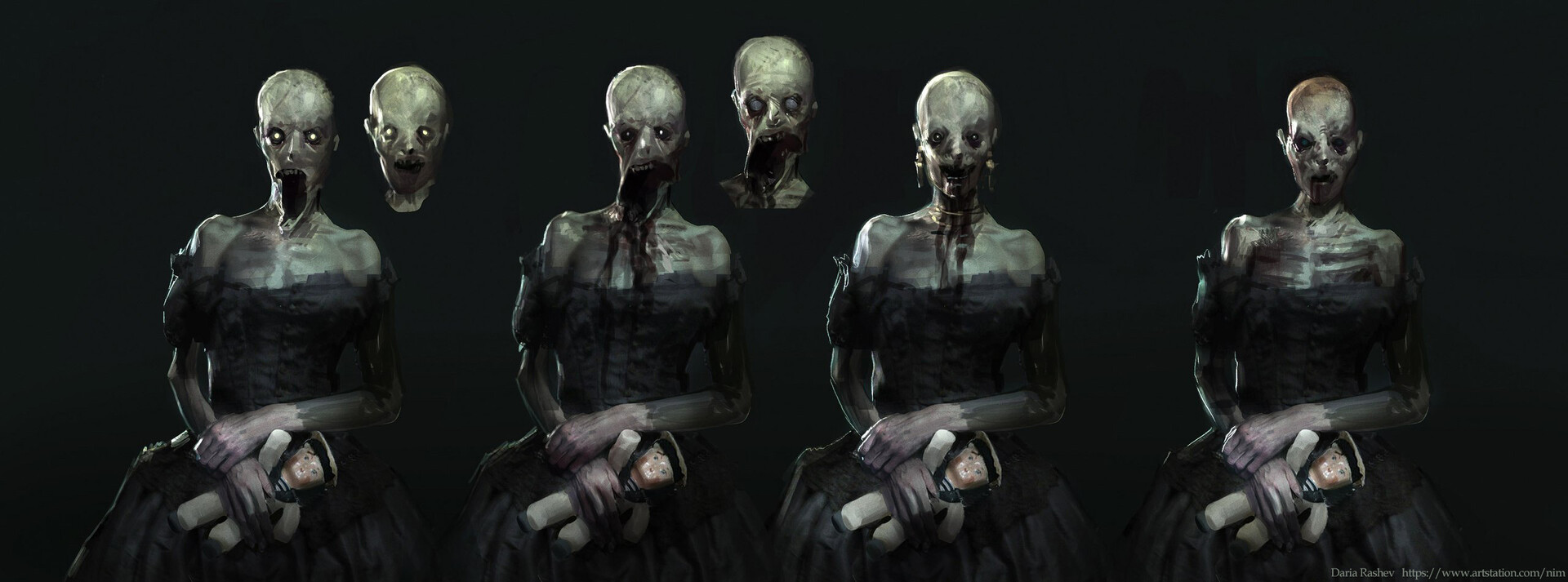 Daria Rashev - Queen of Spades, image size:1920x713