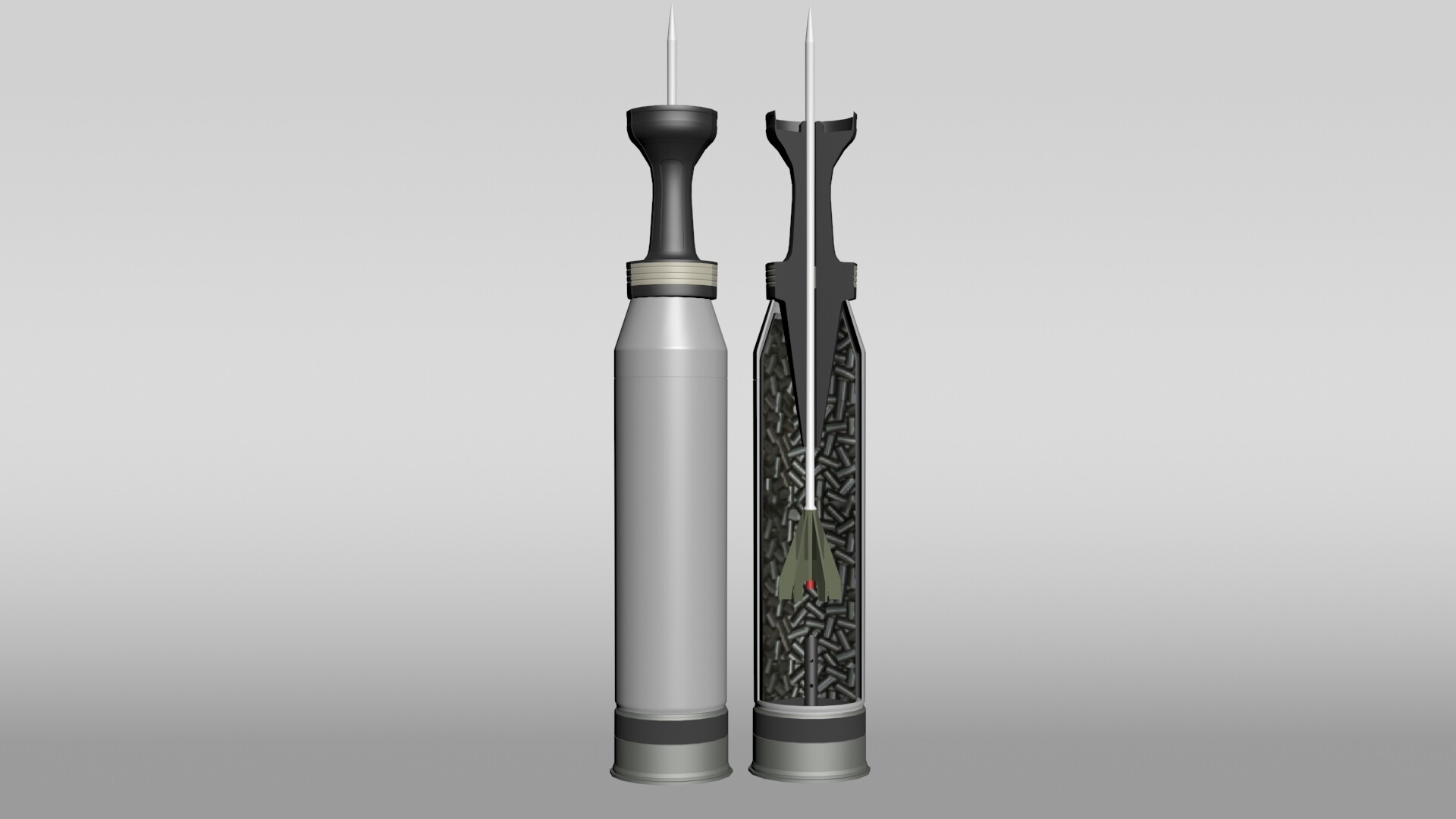 ArtStation 120mm sabot round