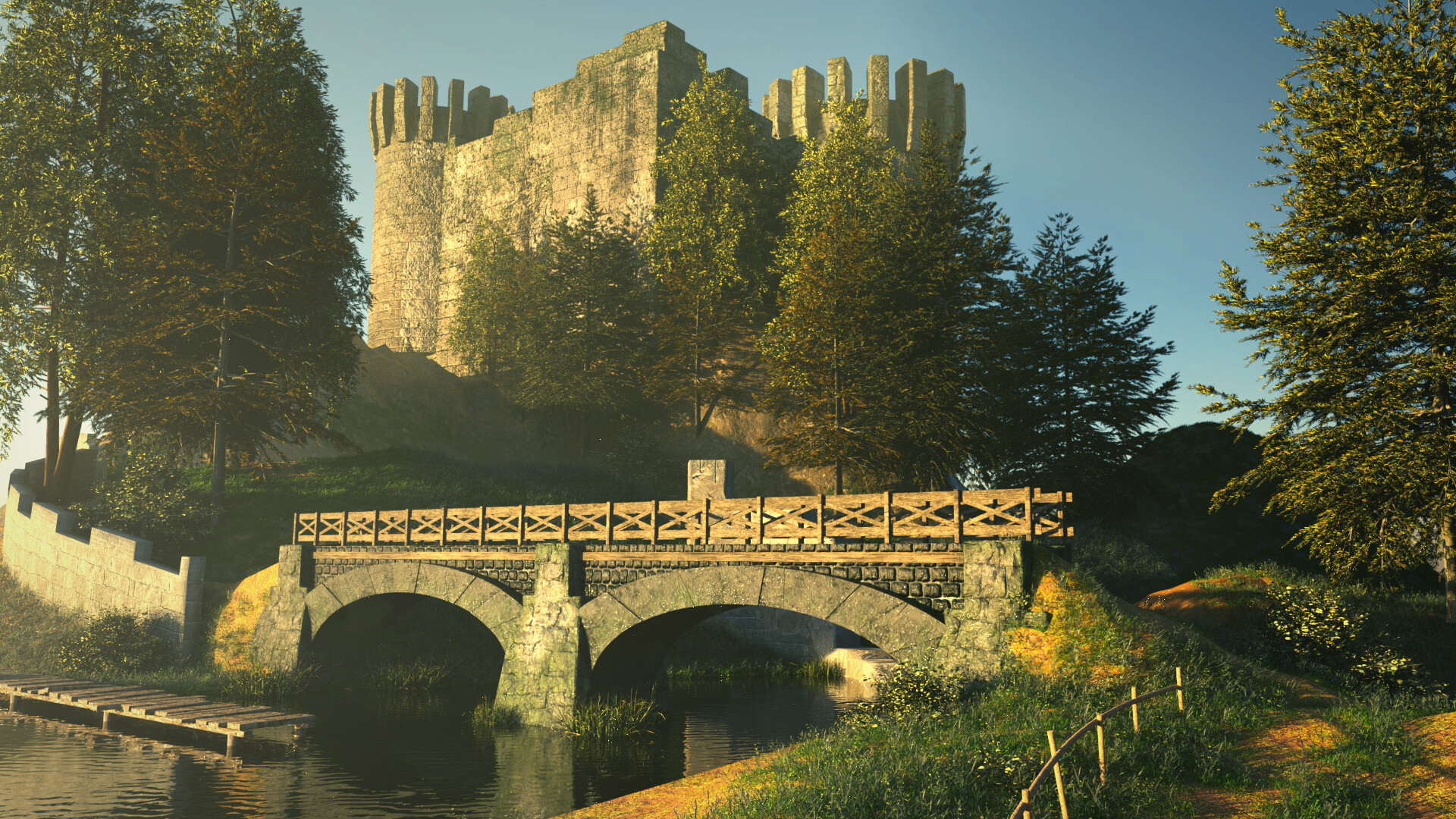 Мосты к замку