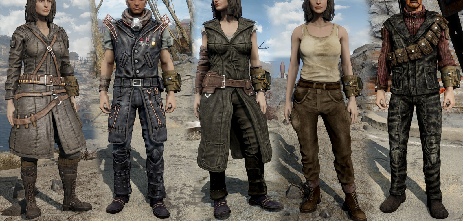 Fallout 4 outfits pack фото 28