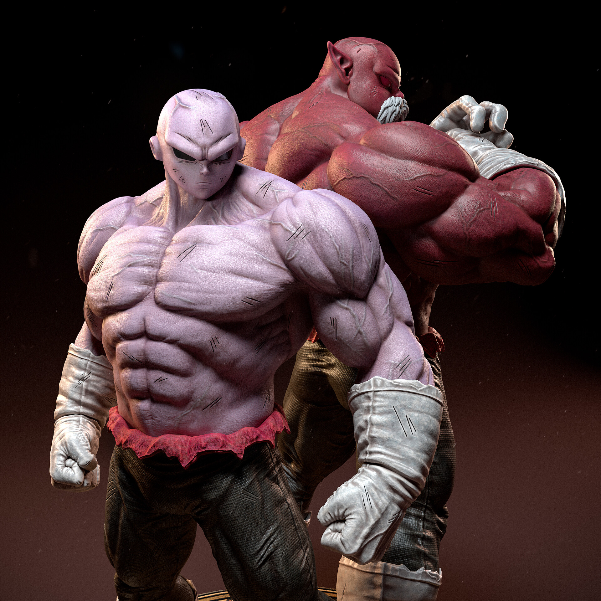 Artstation Jiren X Toppo Leandro Martinez