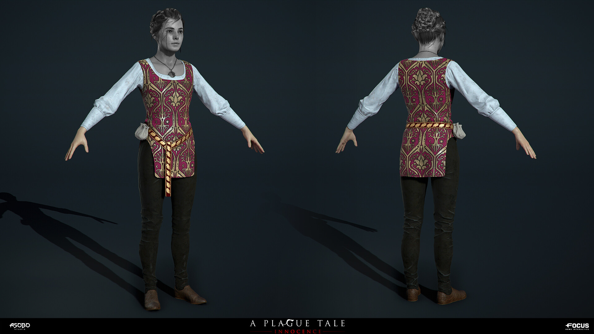 Artstation A Plague Tale Innocence Amicia S Costumes