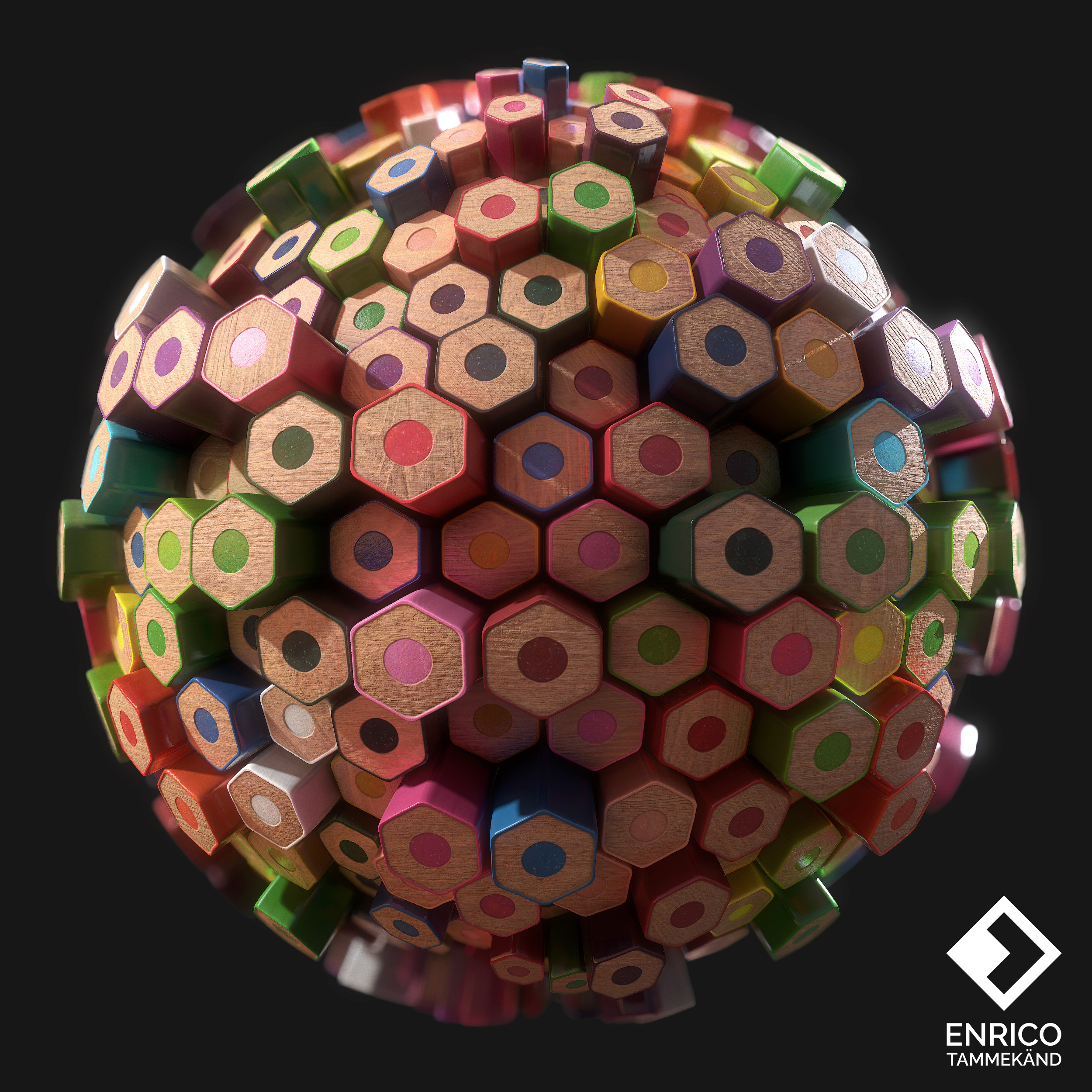 ArtStation - Coloring Pencils