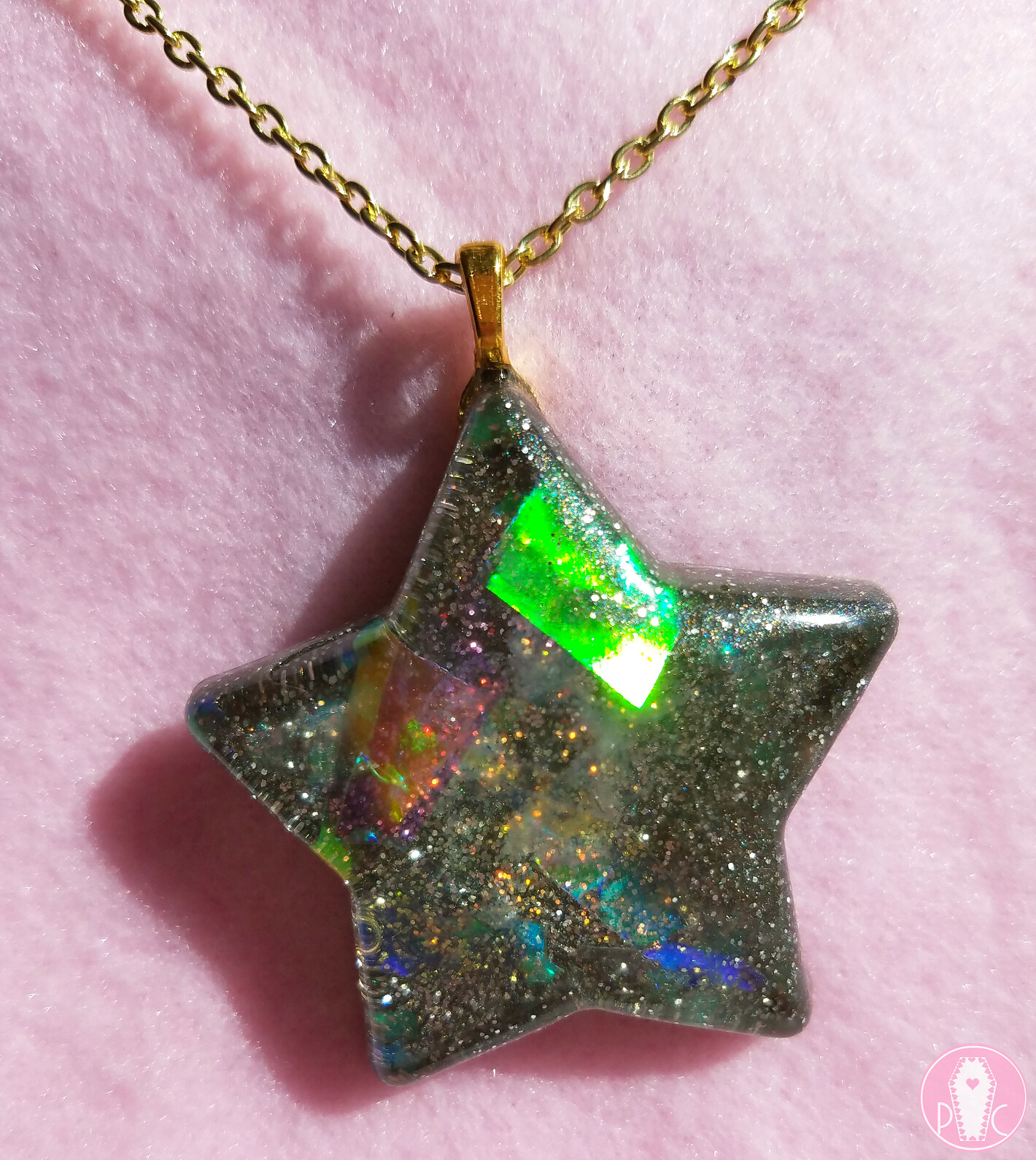 My god, it's full of four ounces of glitter. 