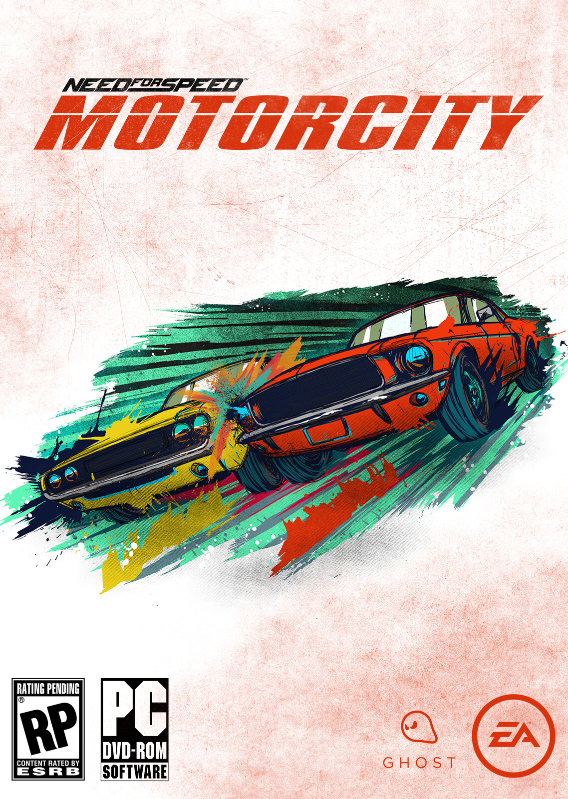 Need for Speed Motorcity (Stencil Cover - Original Idea)