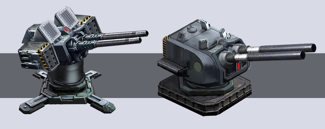 Turrets and war crate concepts