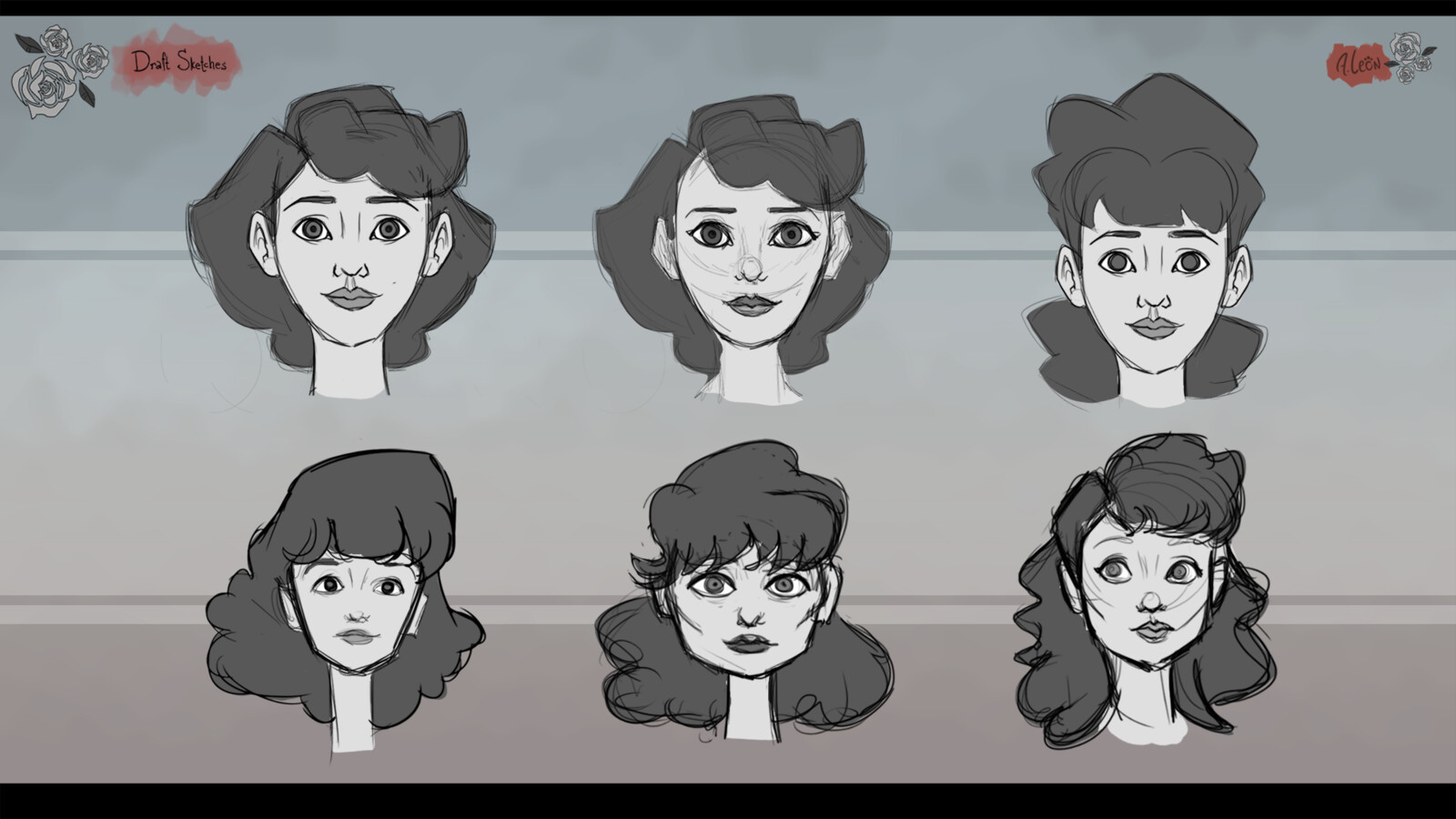 Face structure explorations for BVlondie