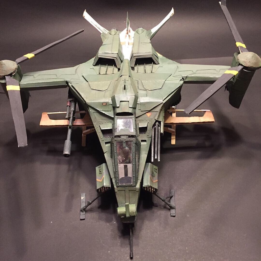 Artstation Futuristic Helicopter Gunship Work In Progress John