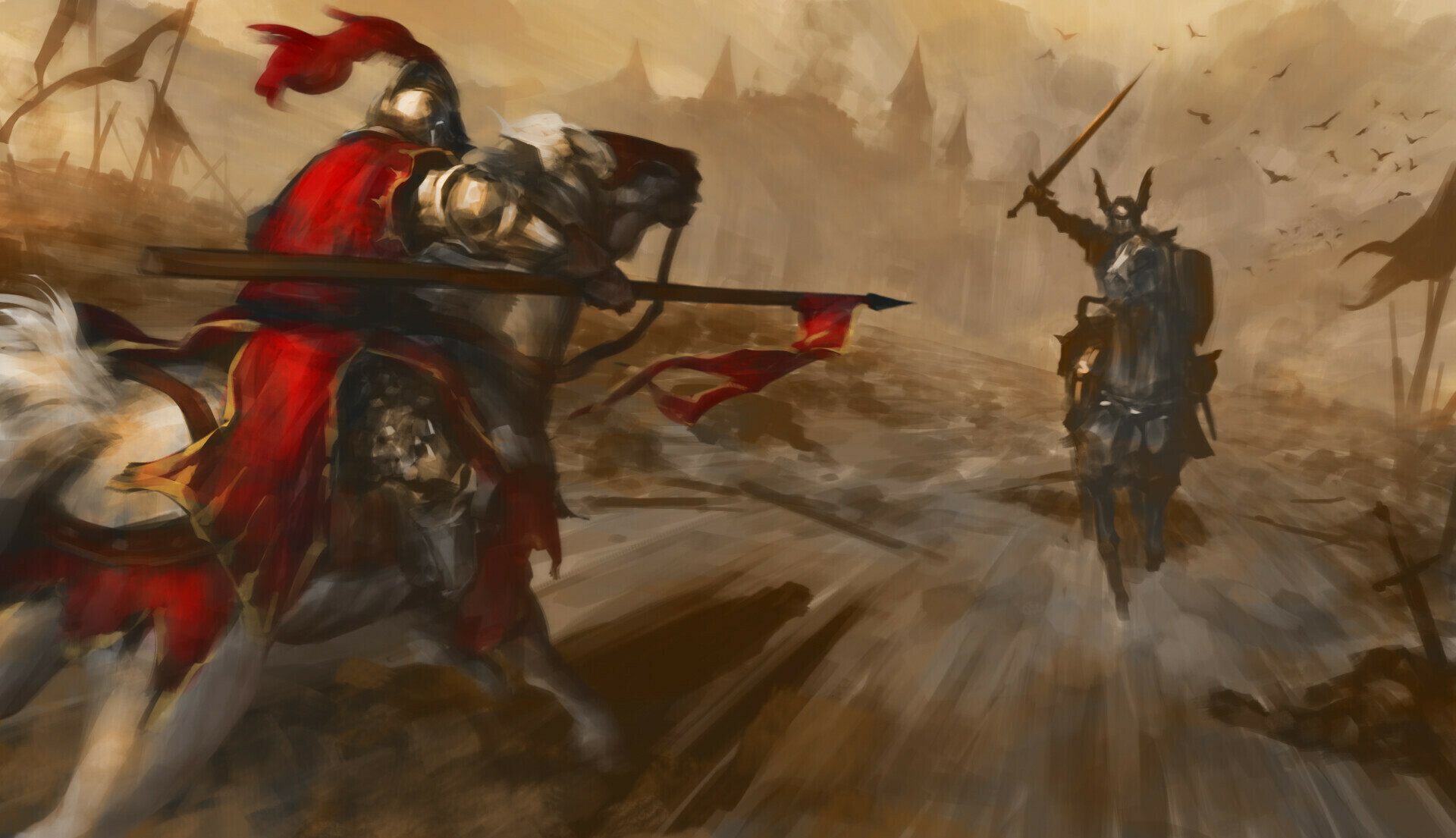 Artstation The Legend Of King Arthur Fadly Romdhani