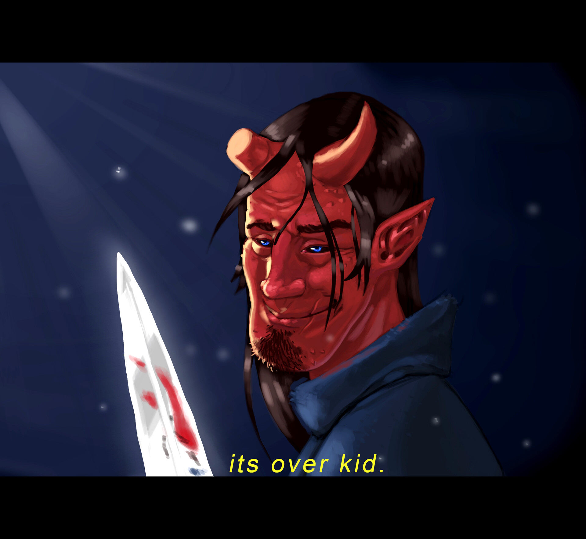 artstation tiefling devil lucca cunha