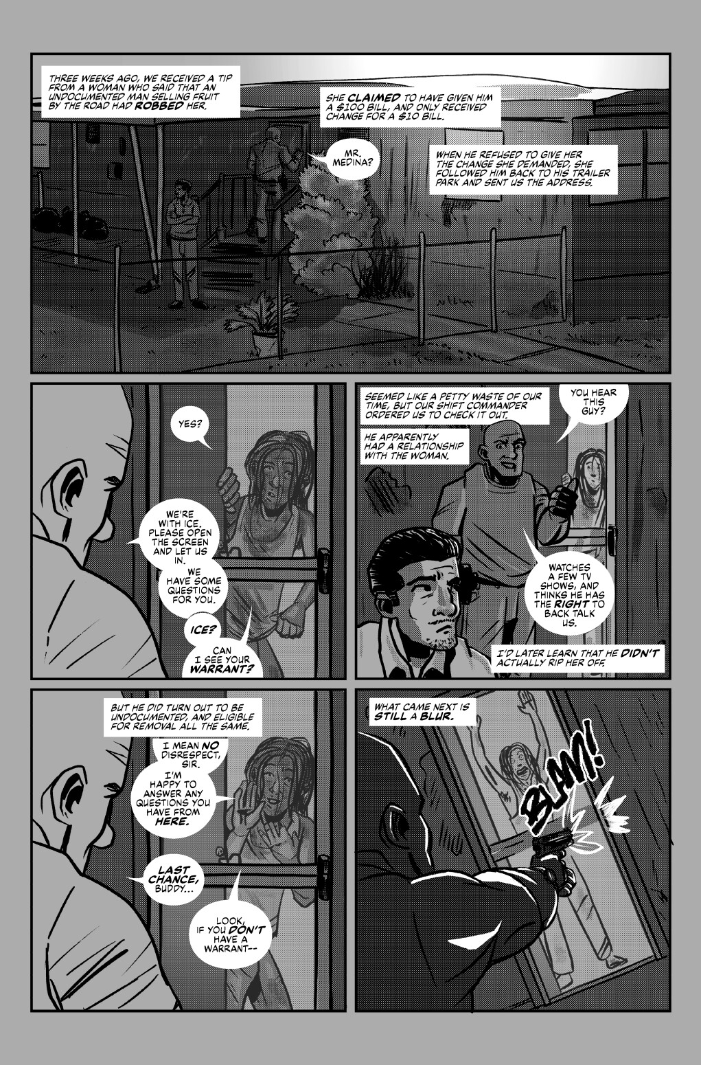 Sincerely, Agent Mejía: Page 8