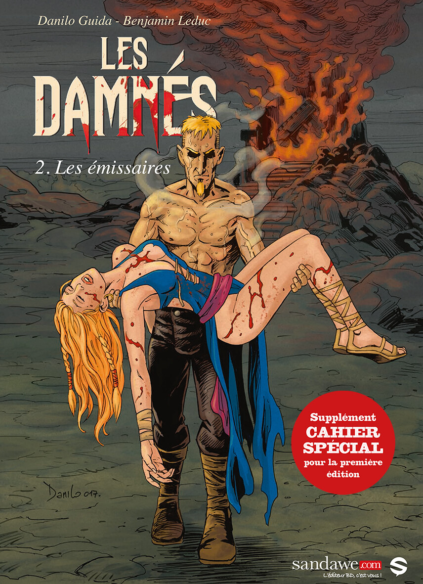 Les Damnés T2, Les émissaires
Cover