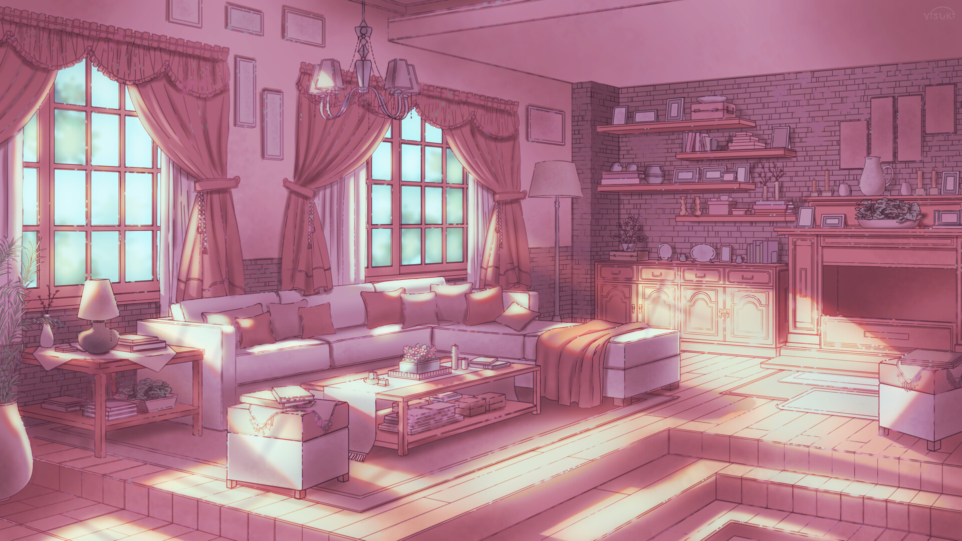 Artstation Living Room Mobile Game Art Lovee Dreams