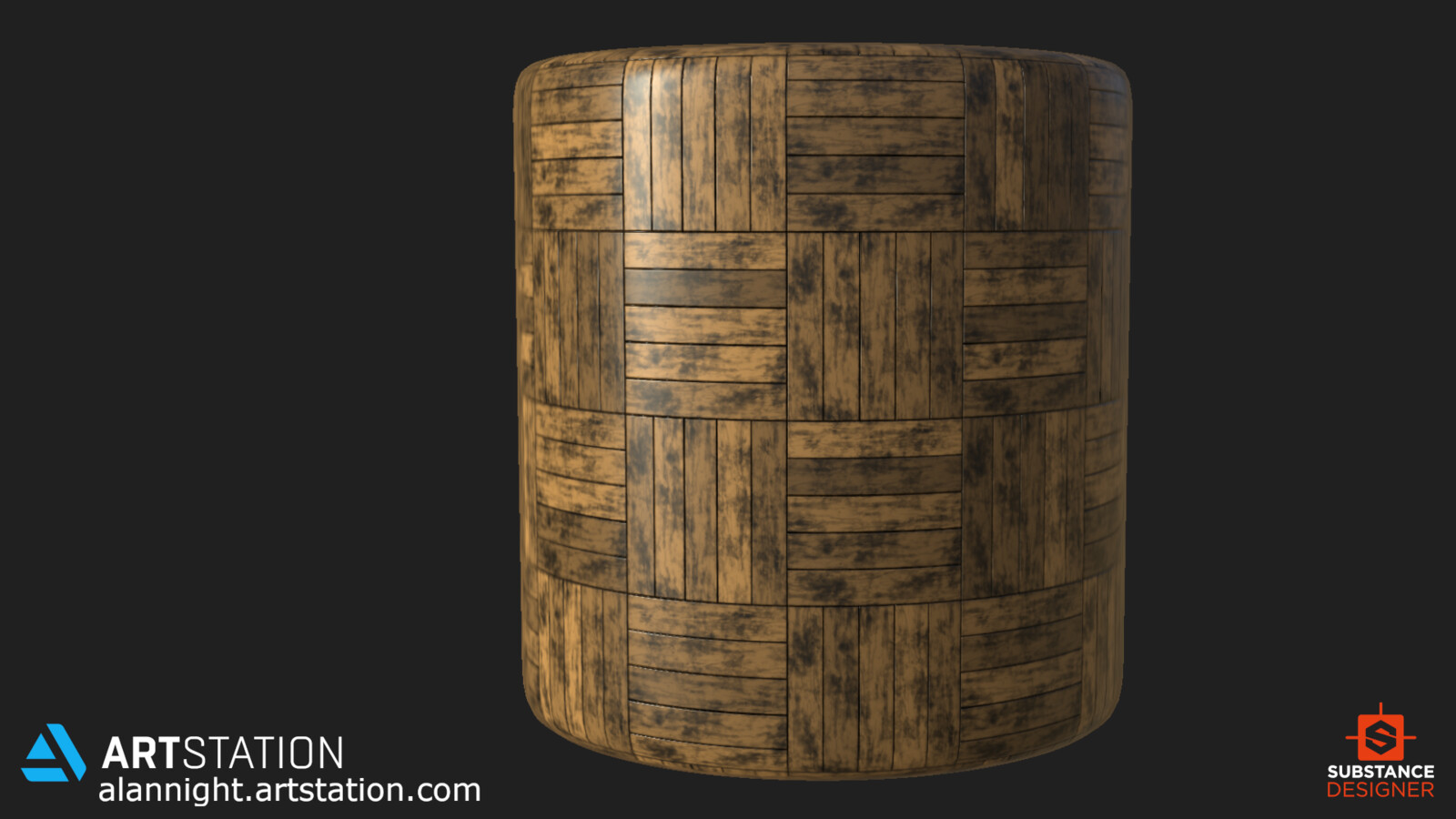 Cylinder Render in Substance Designer