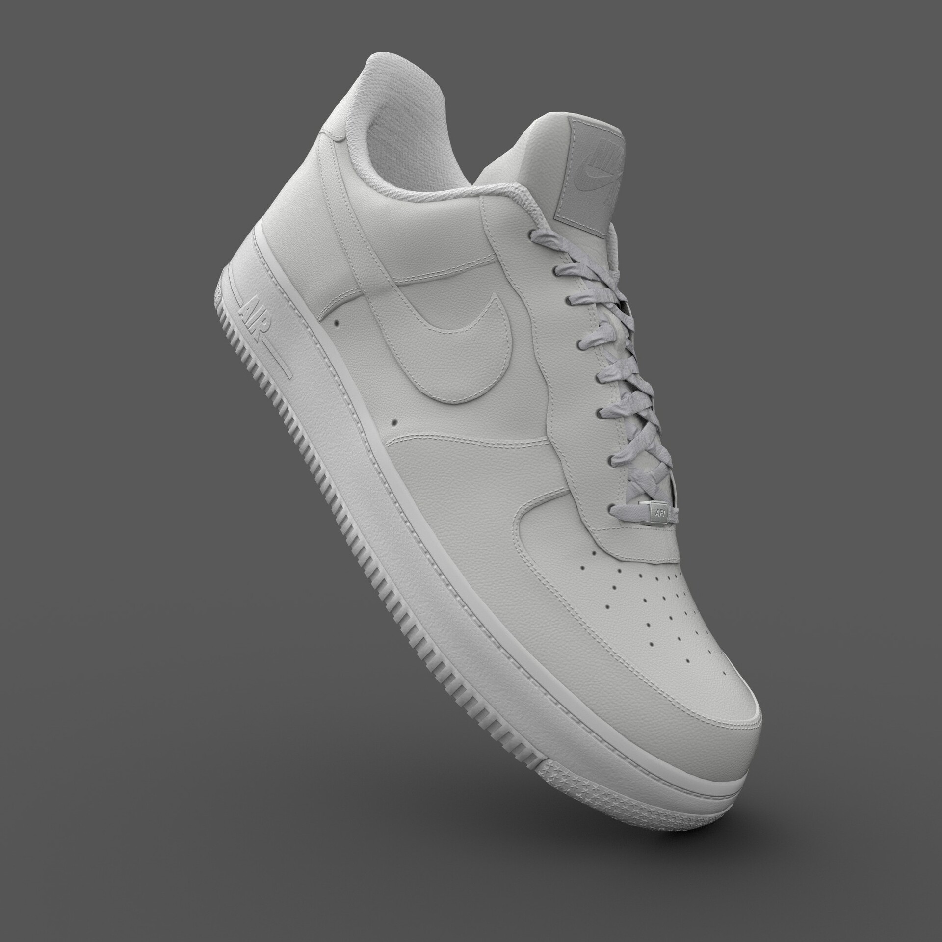 Artstation Nike Air Force 1 Real Time Joshua Farmer