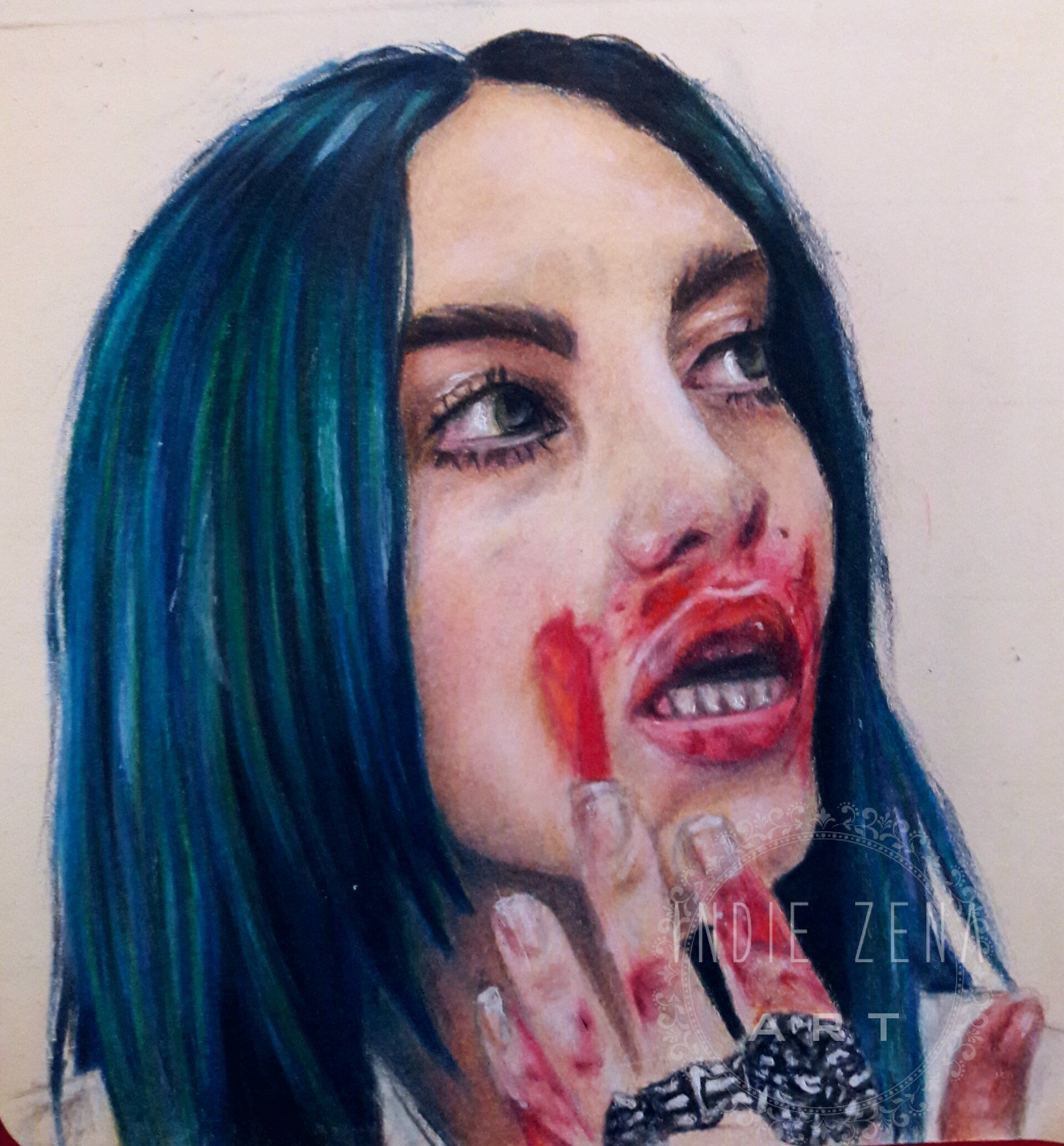 Artstation Billie Eilish Bad Guy Emma Bailey