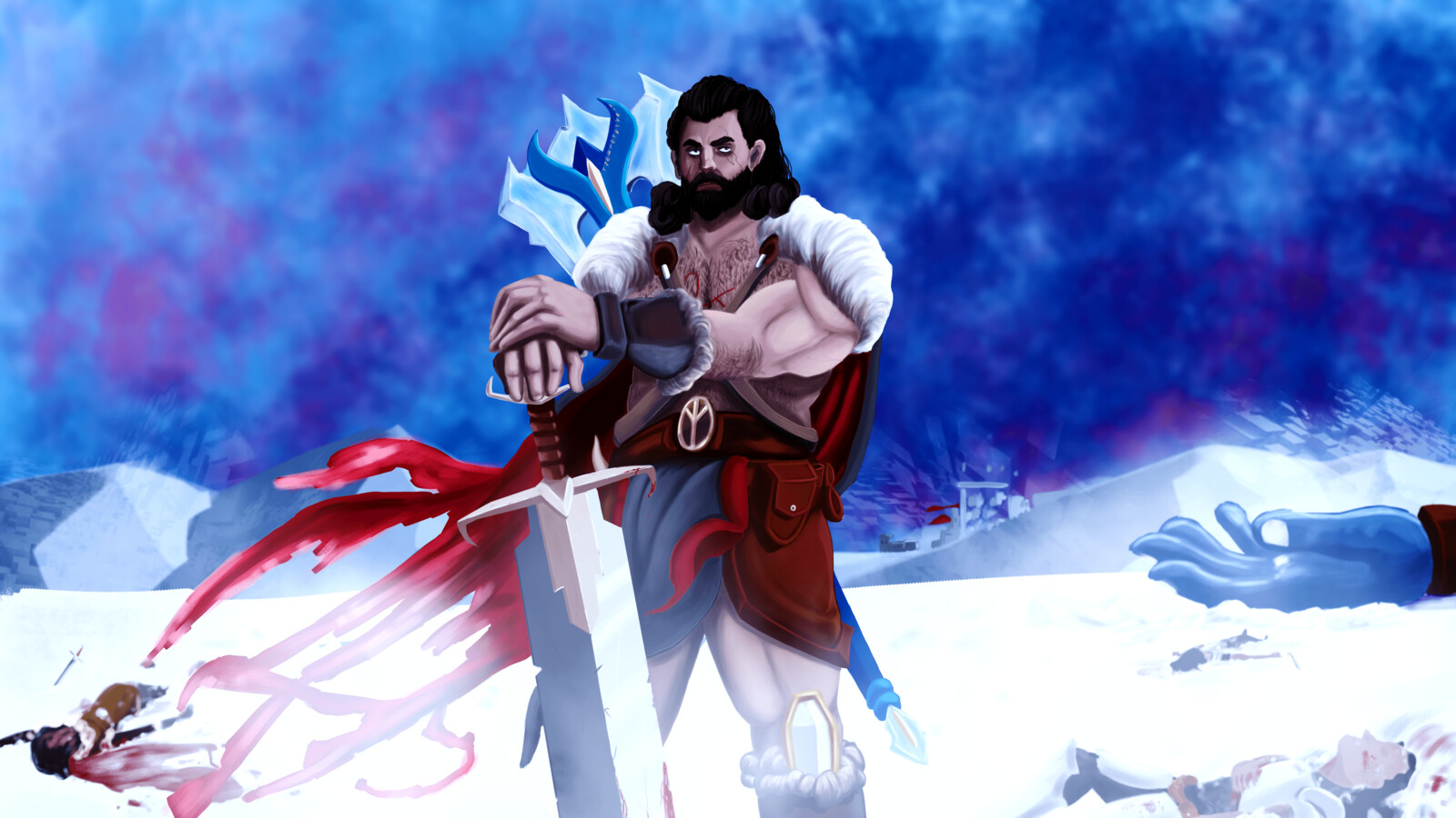 The Art Samurai - Rune Ragnar; Personal Character.