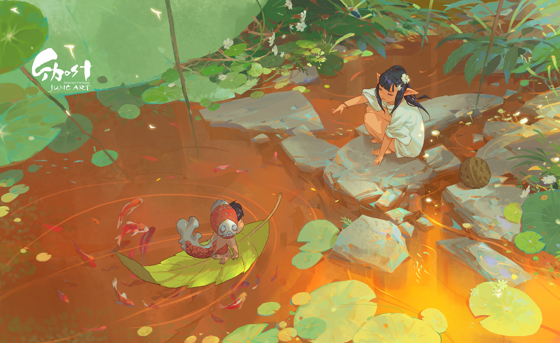 店舗良い Wenjun Lin - Koi 《GHOST》personal art book アート・デザイン・音楽