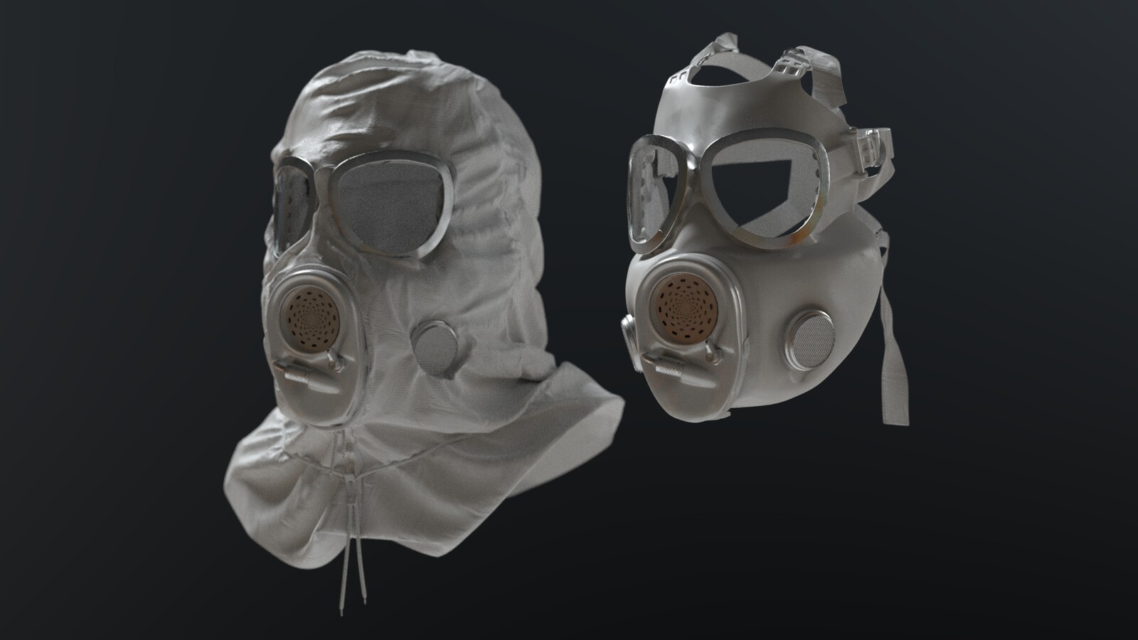 Gas Mask M17a1.