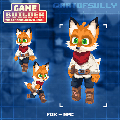Fox - NPC (asset for 'Game Builder')