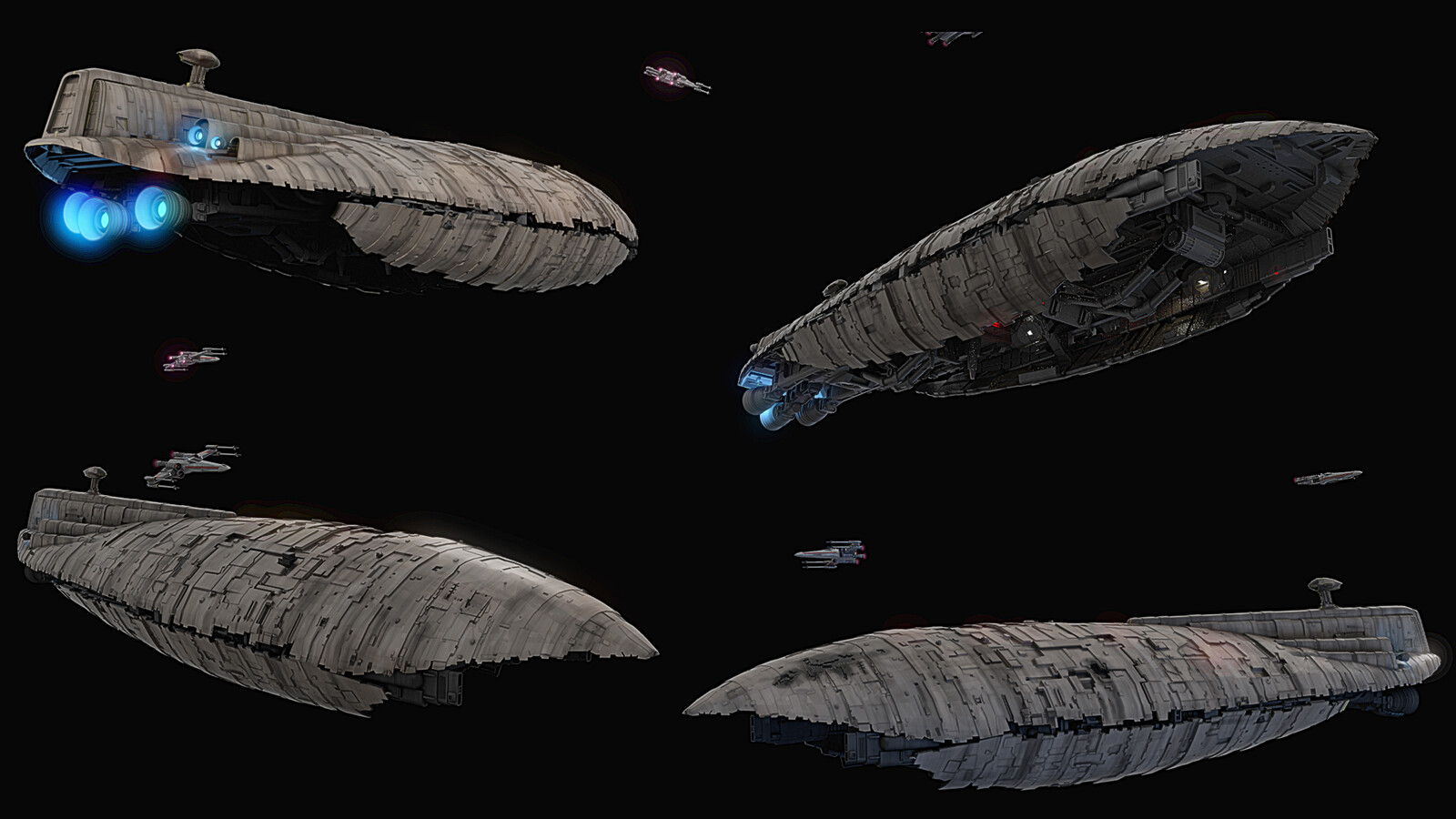 Rebel Transport 3d model