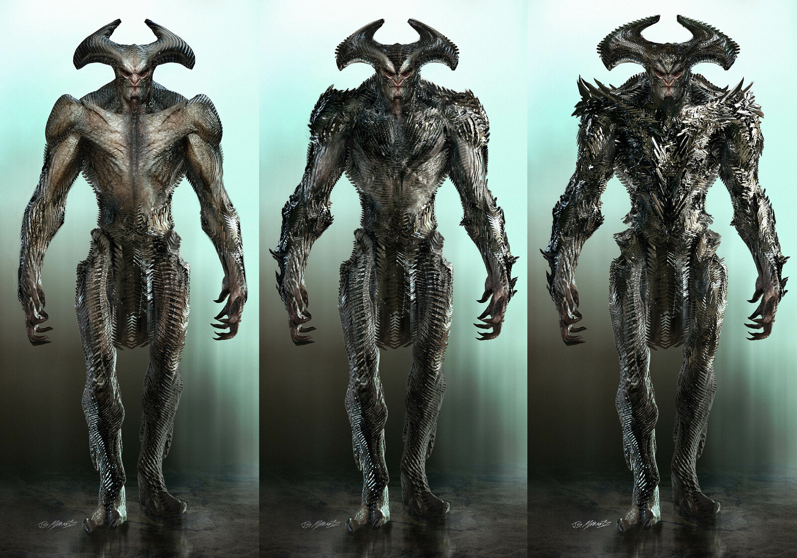 Steppenwolf Concept Art for Batman Vs Superman and Justice League