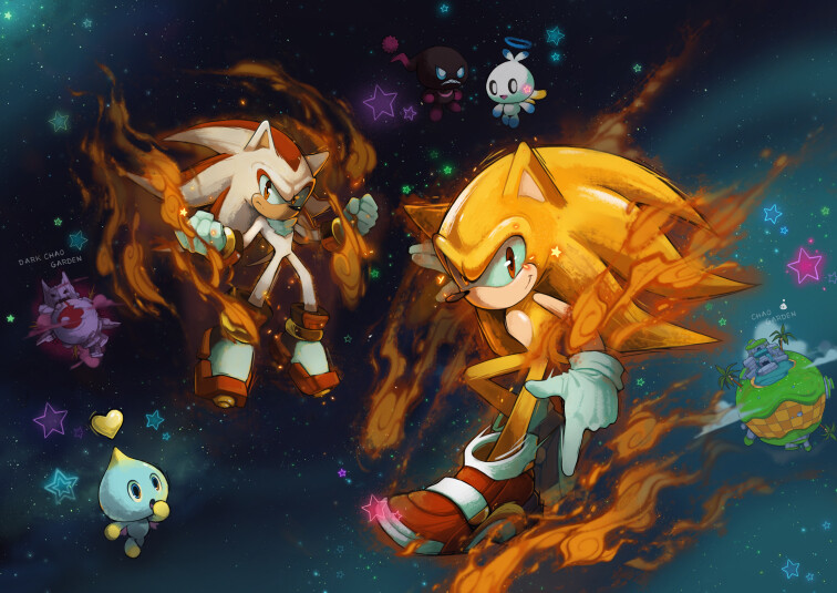 Super Sonic + Hyper Sonic = ? 