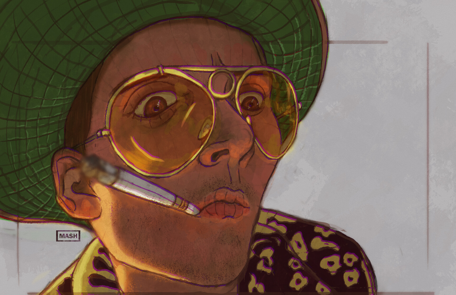 Artstation Practica Digital Miedo Y Asco En Las Vegas