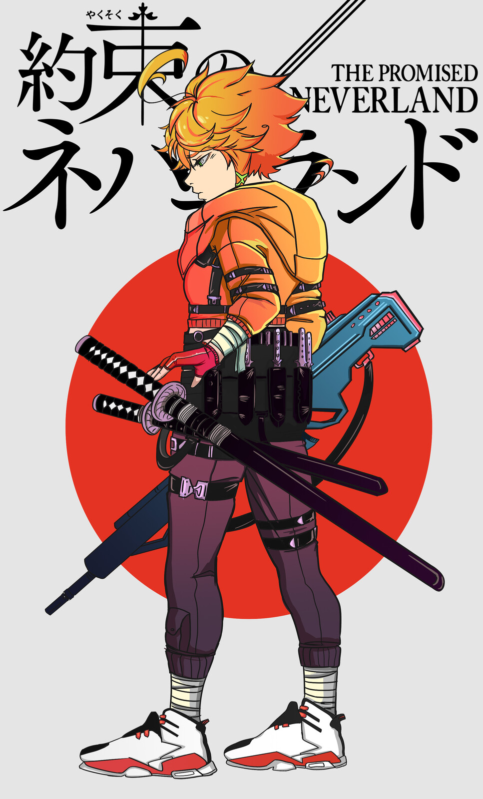 Artstation Emma The Promised Neverland Taisho C